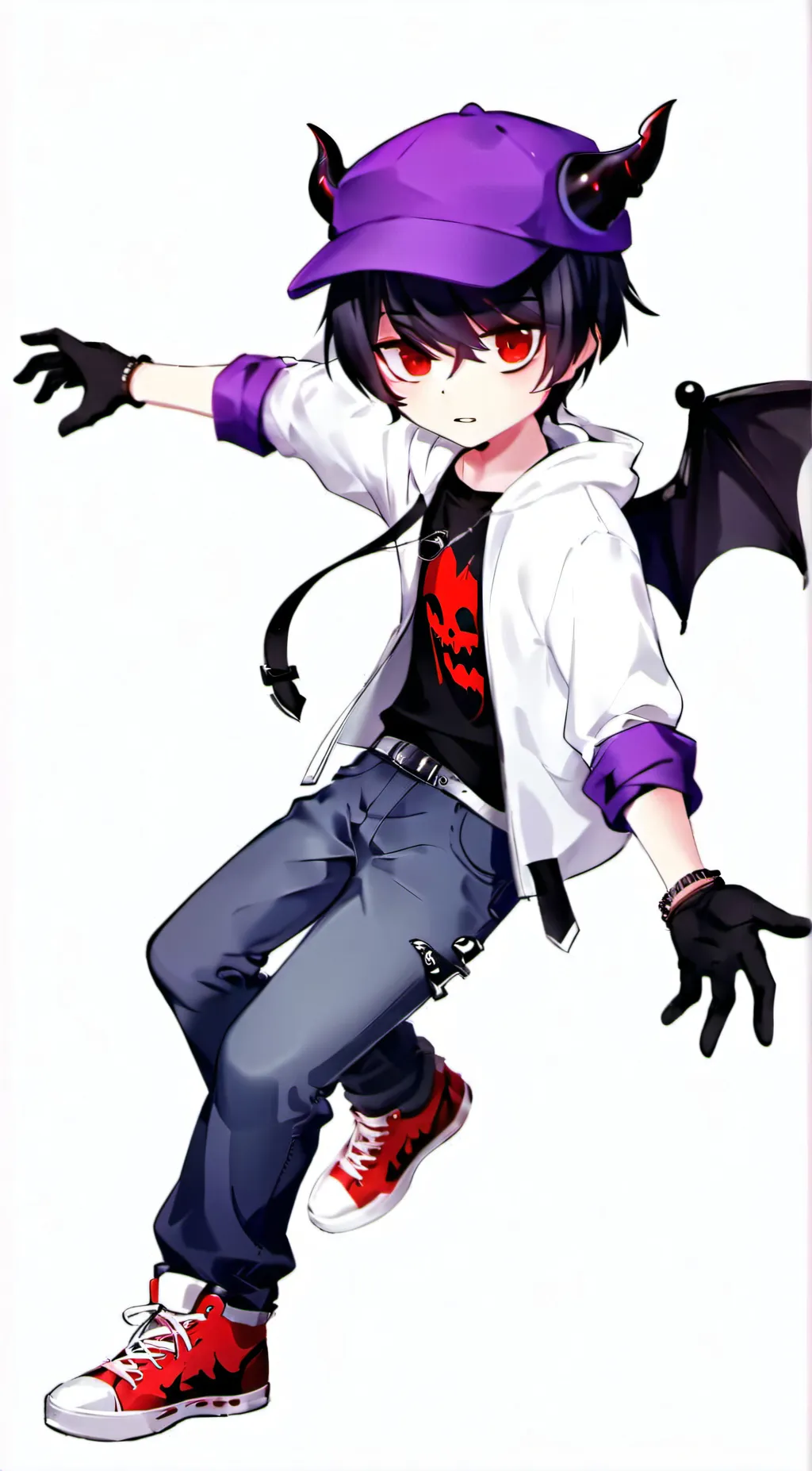 ai character: kurokuro *gacha* background