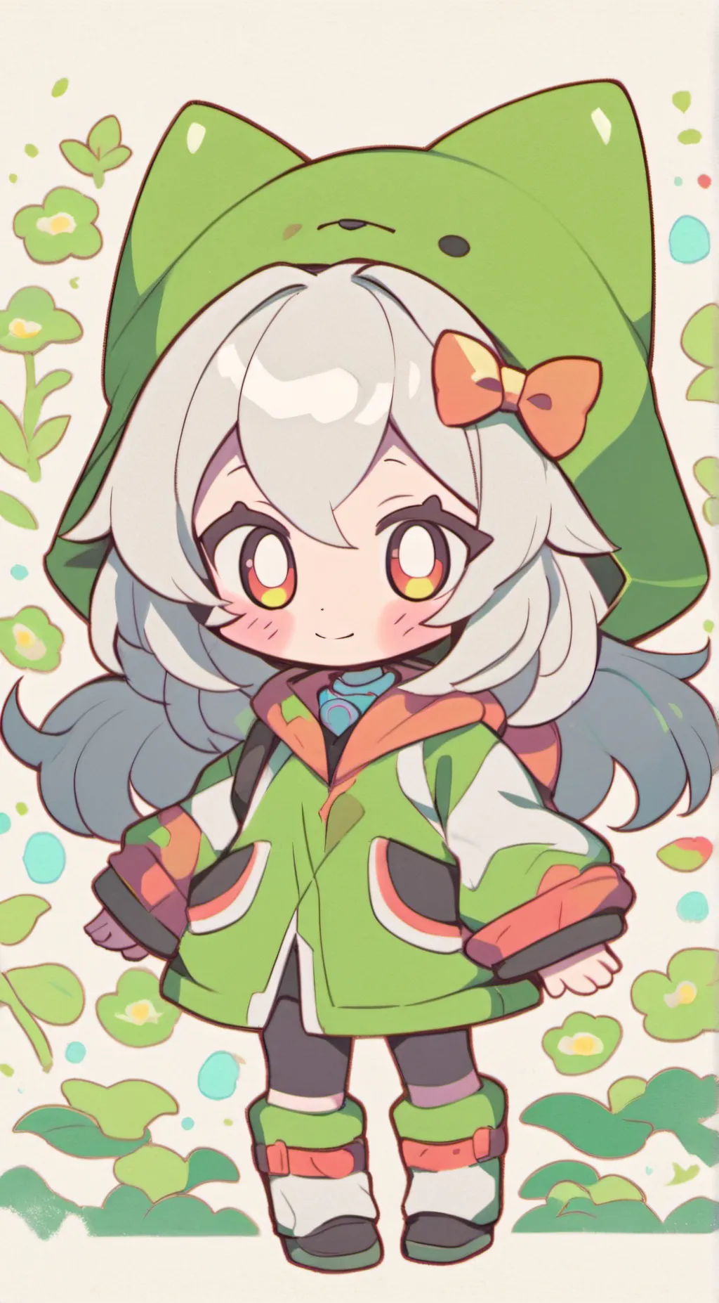 ai character: lucy lime  background