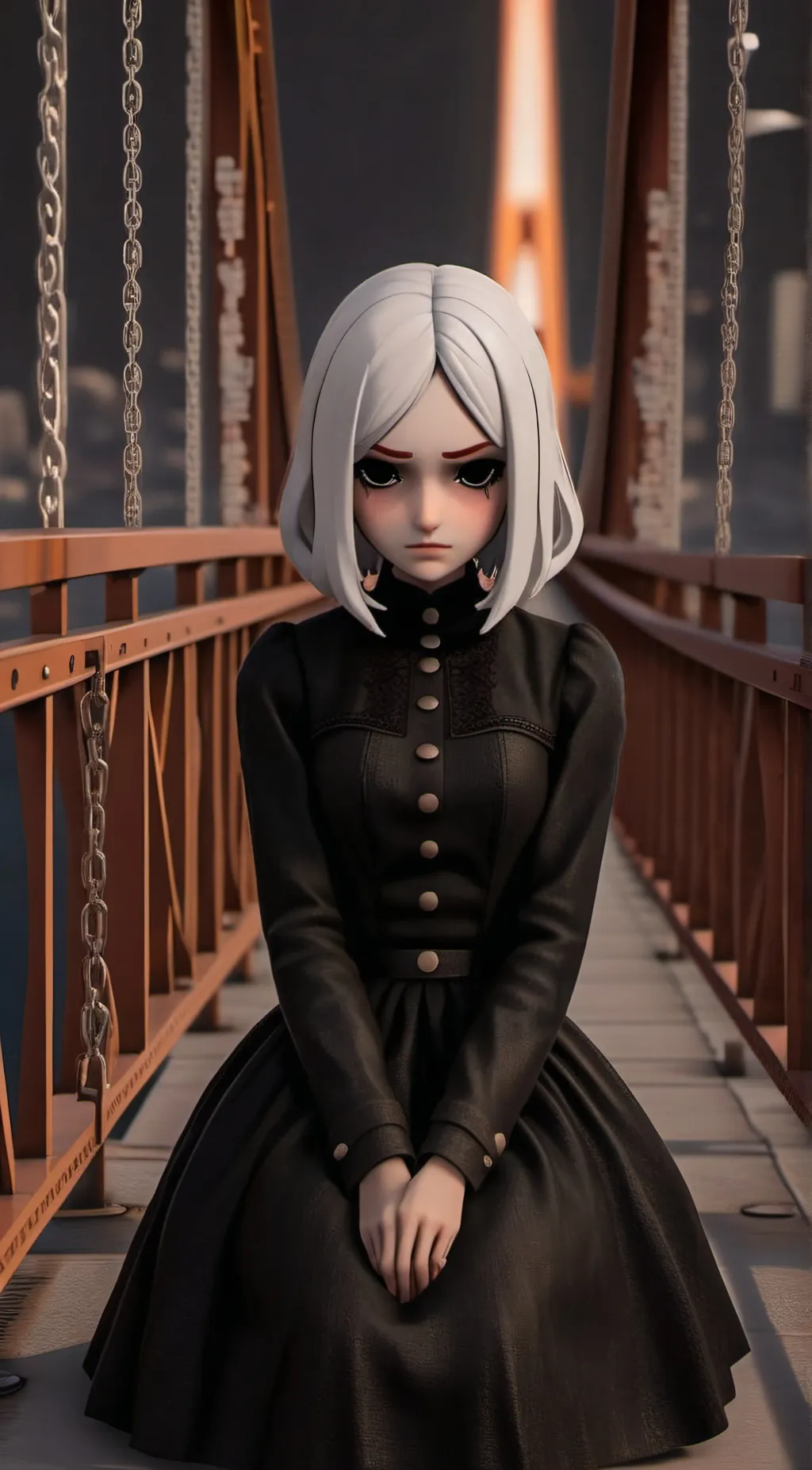 ai character: uz background