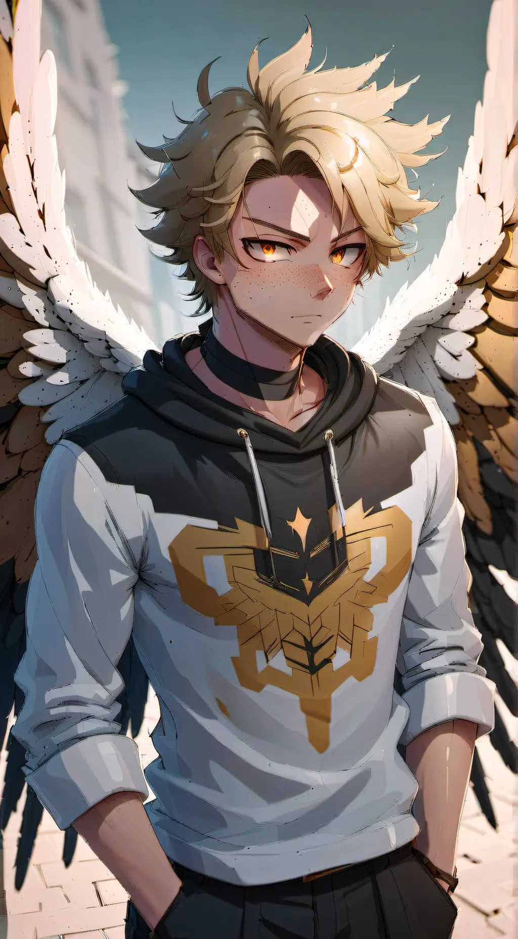 ai character: Ezra background