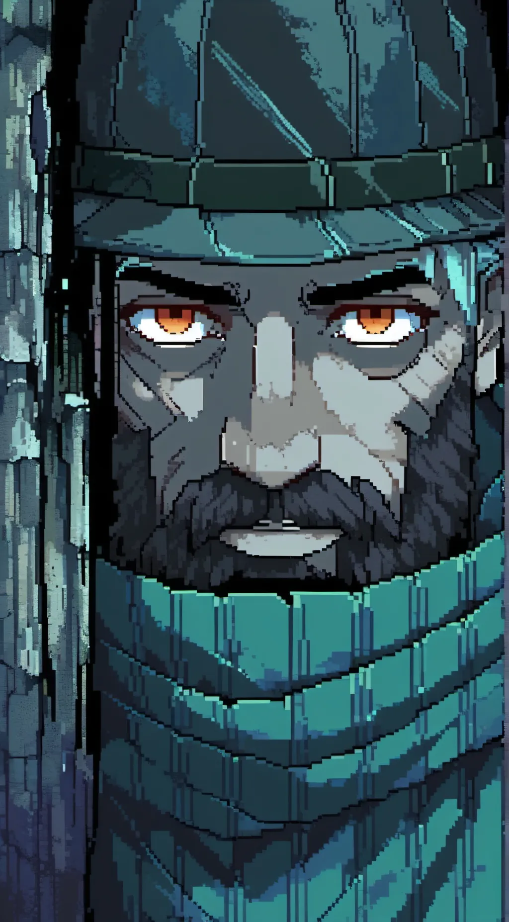 ai character: striker background