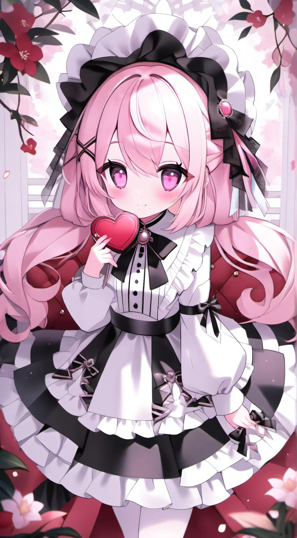 ai character: Autumn background