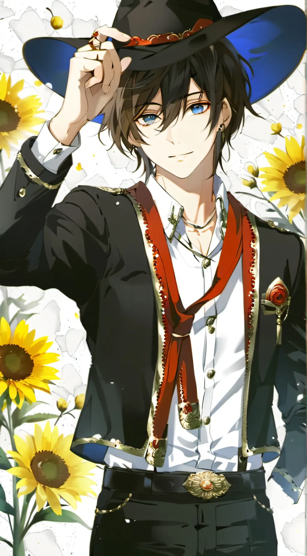 ai character: leon background