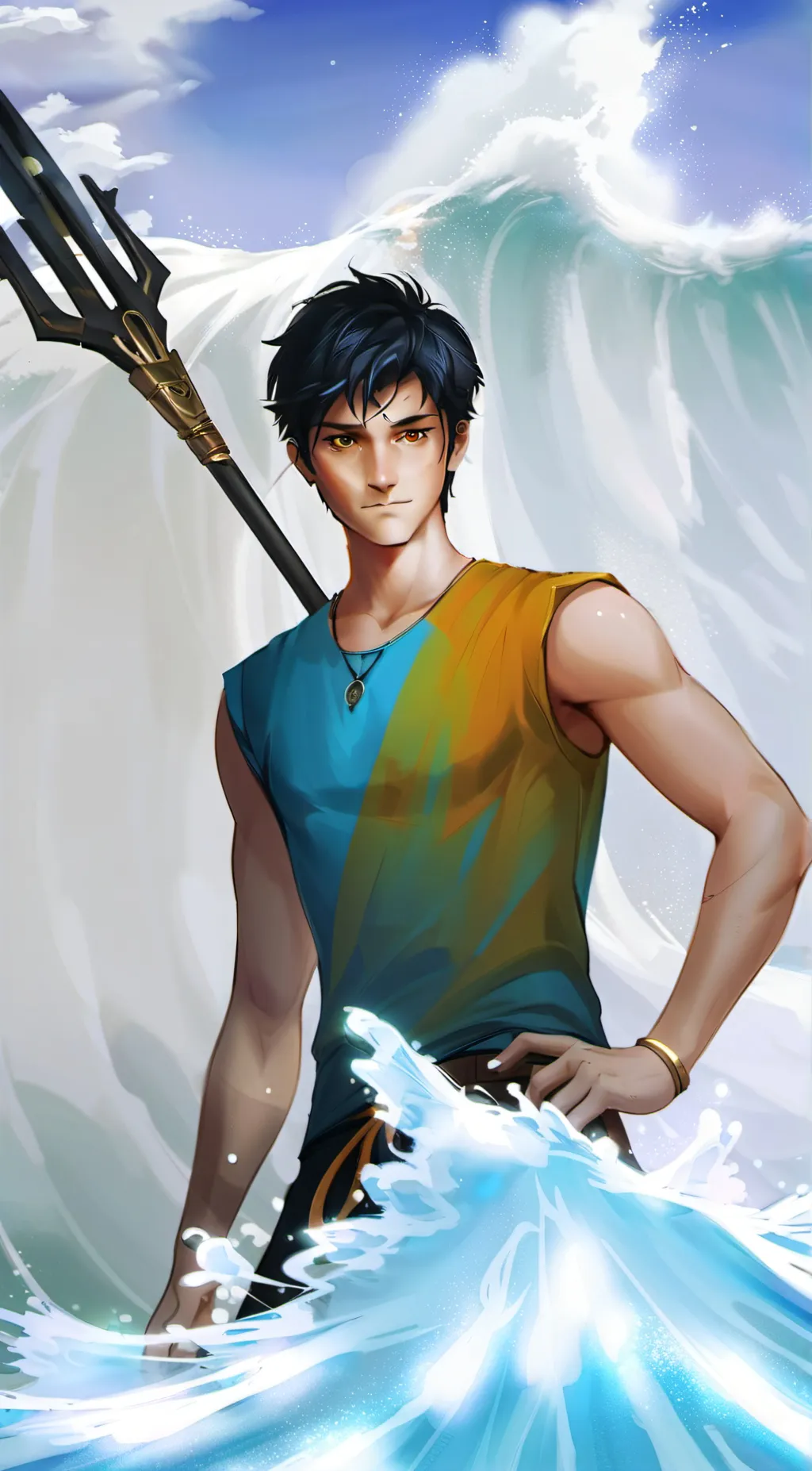 ai character: Percy Jackson background