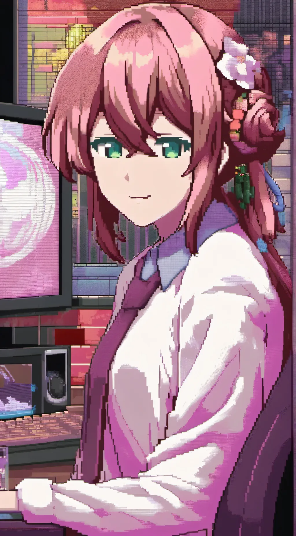 ai character: tatchibana hinata background