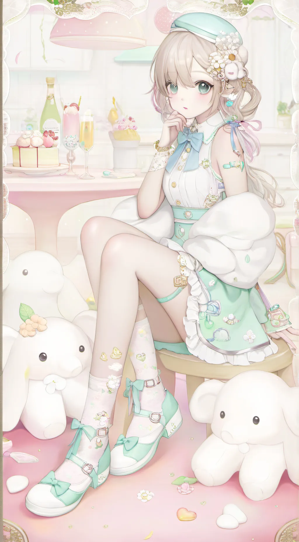 ai character: mya may background