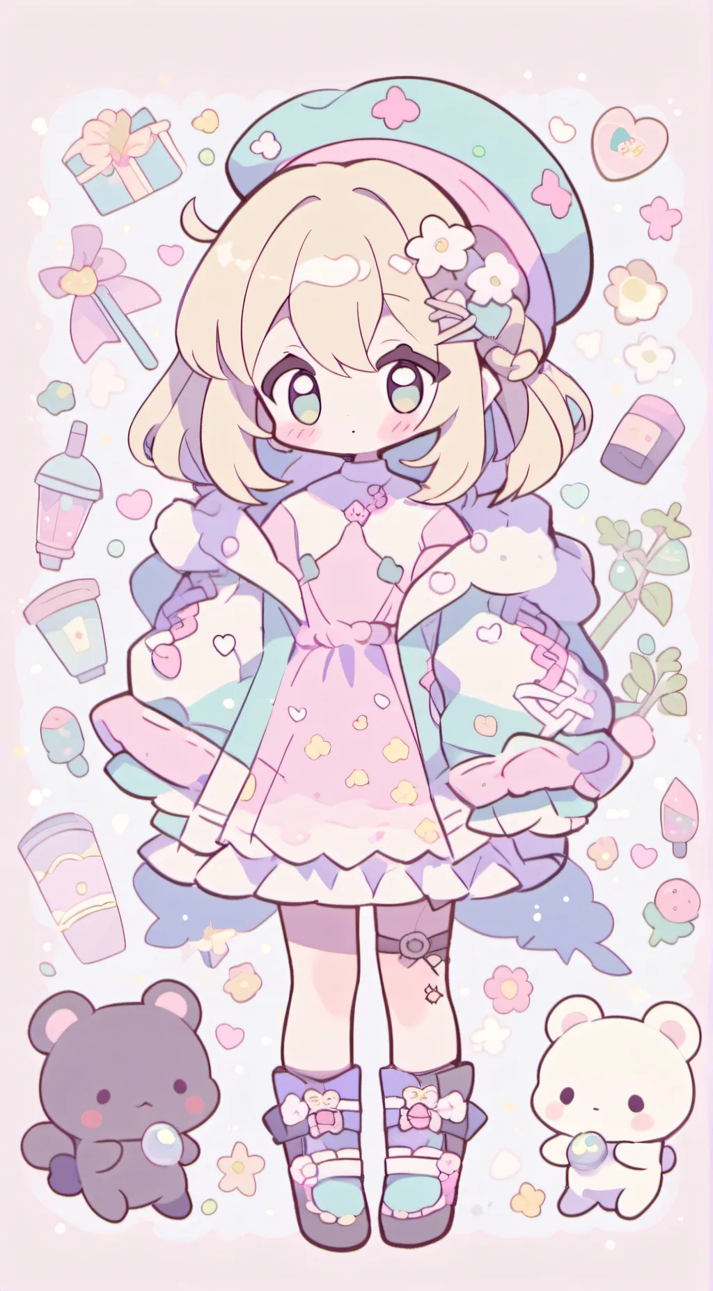 ai character: lilly background