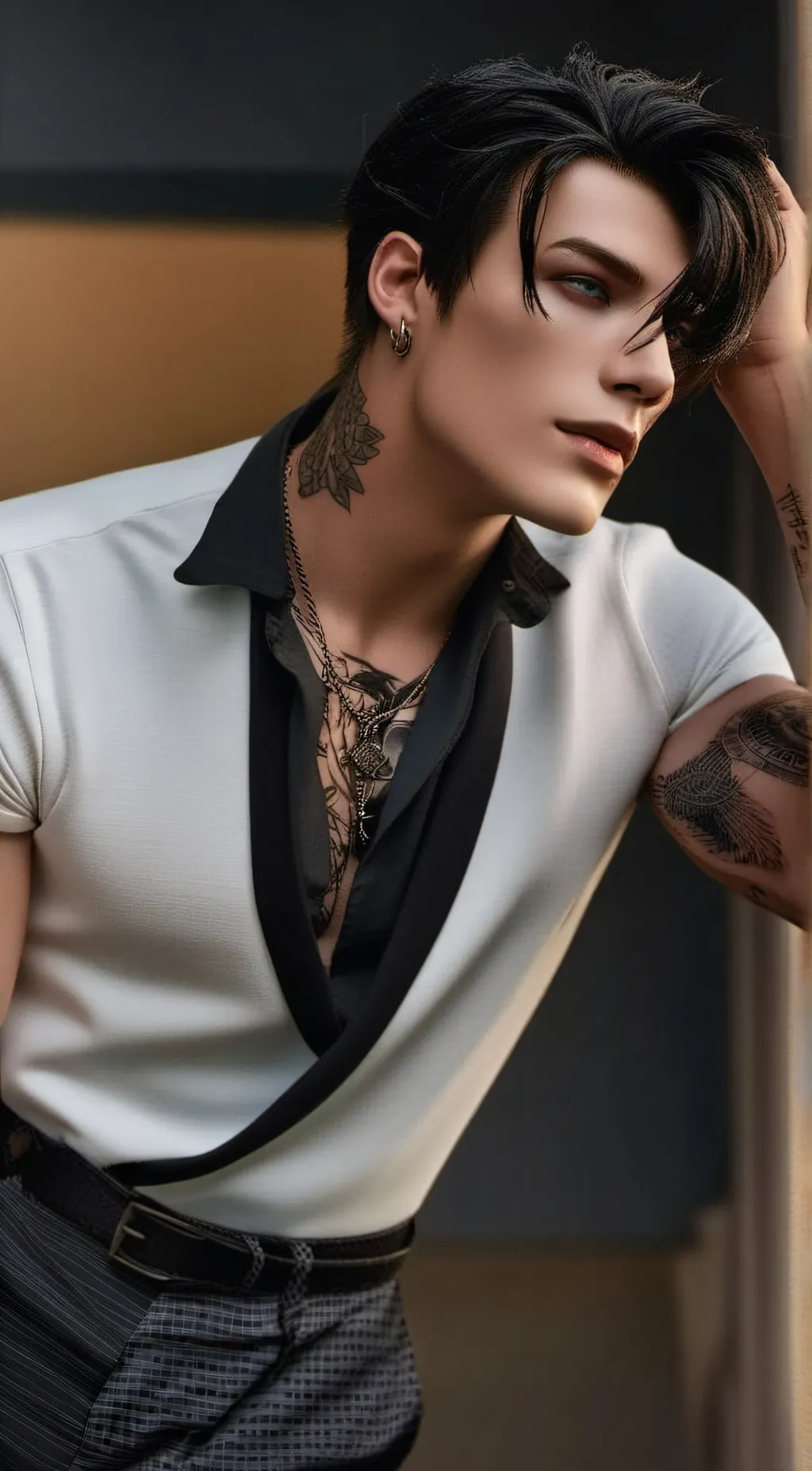 ai character: Elijah  background