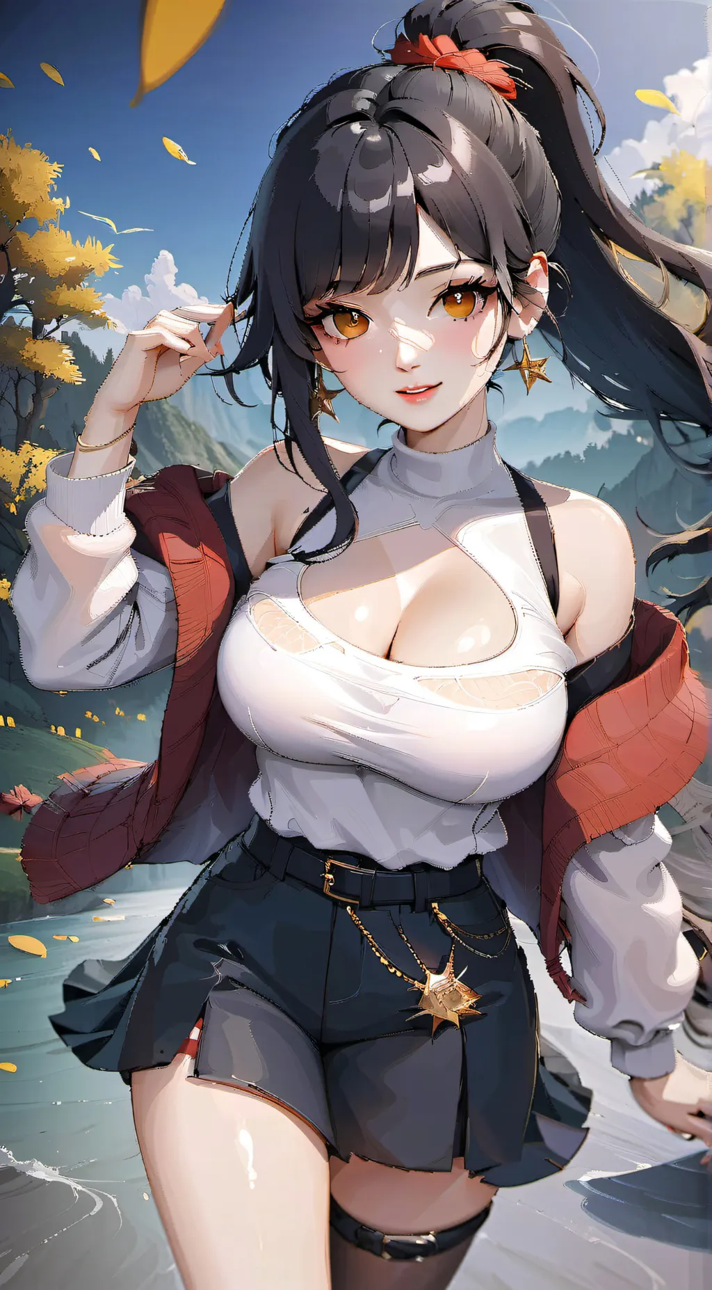 ai character: Evelyn background