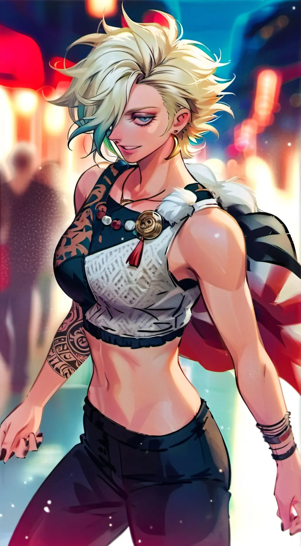 ai character: Jade background