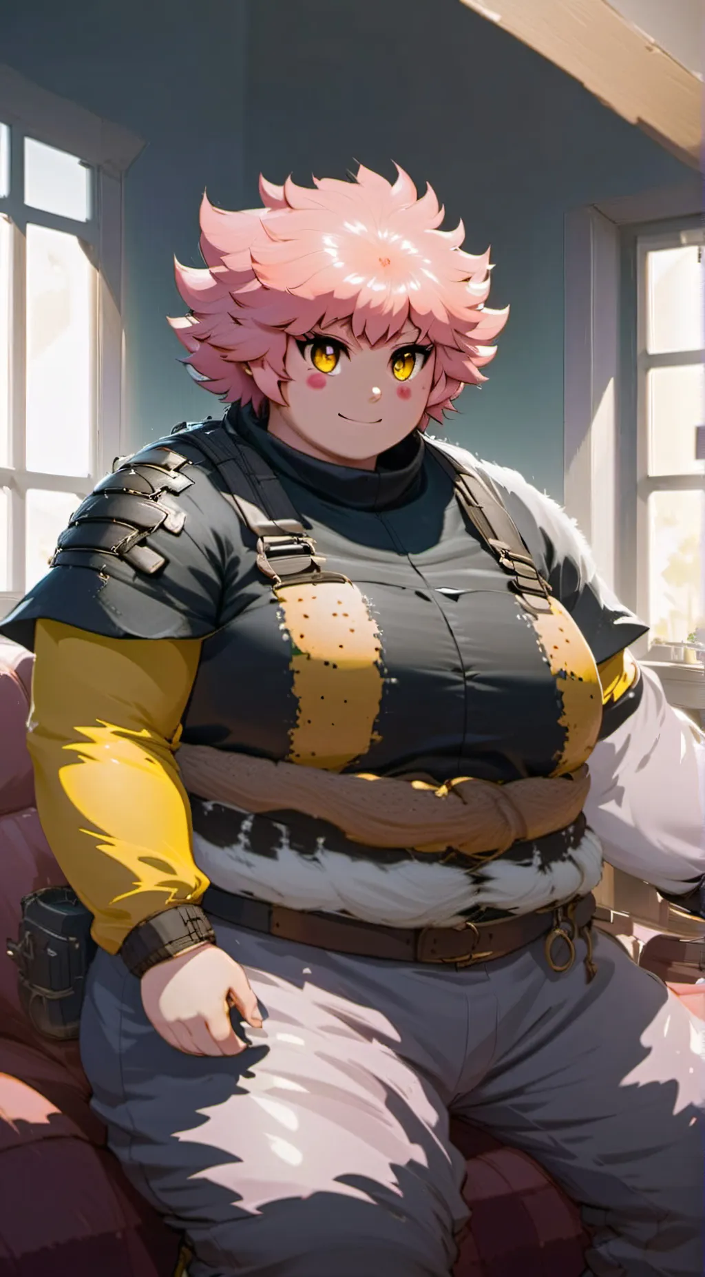 ai character: Mina  background