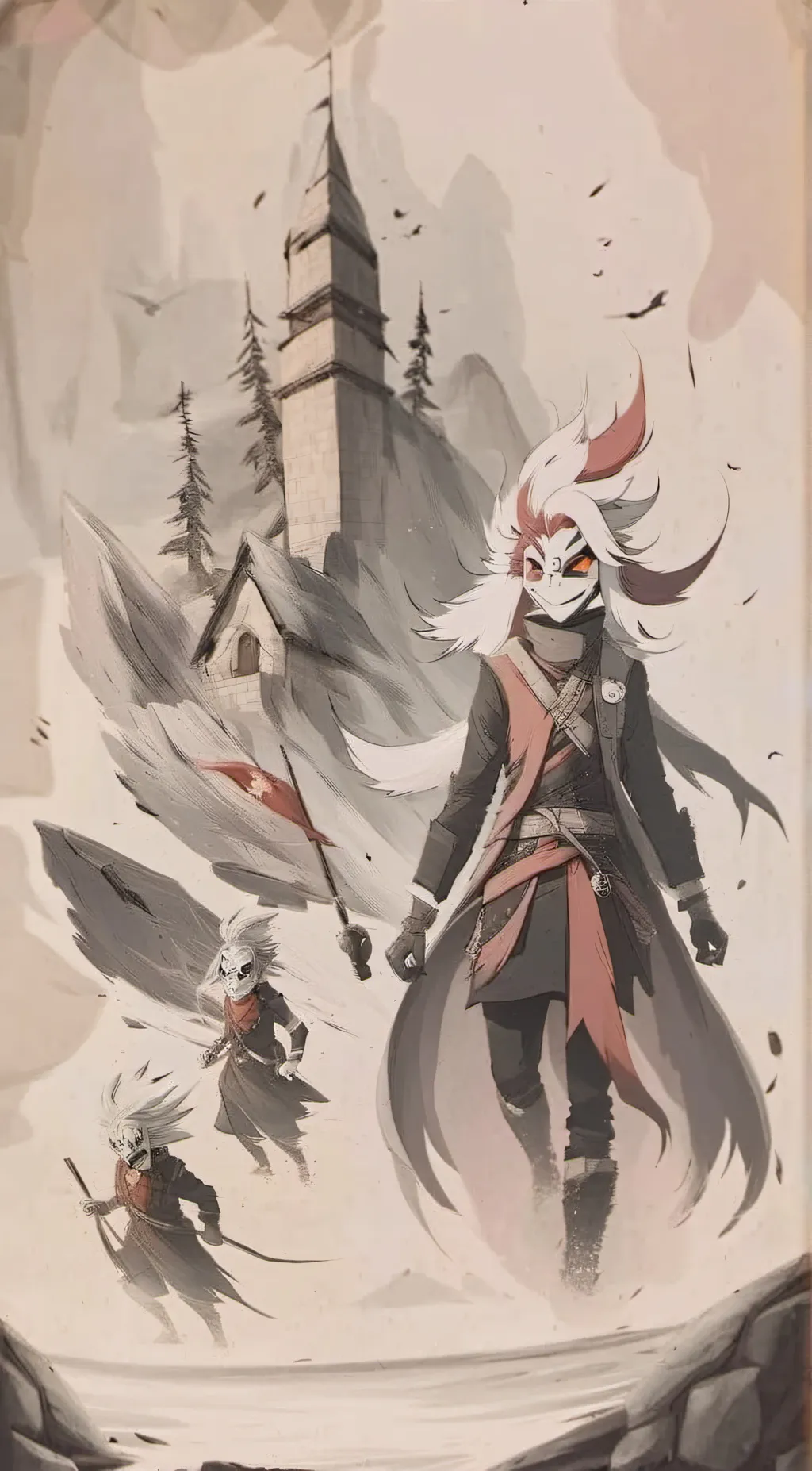 ai character: angel dust background