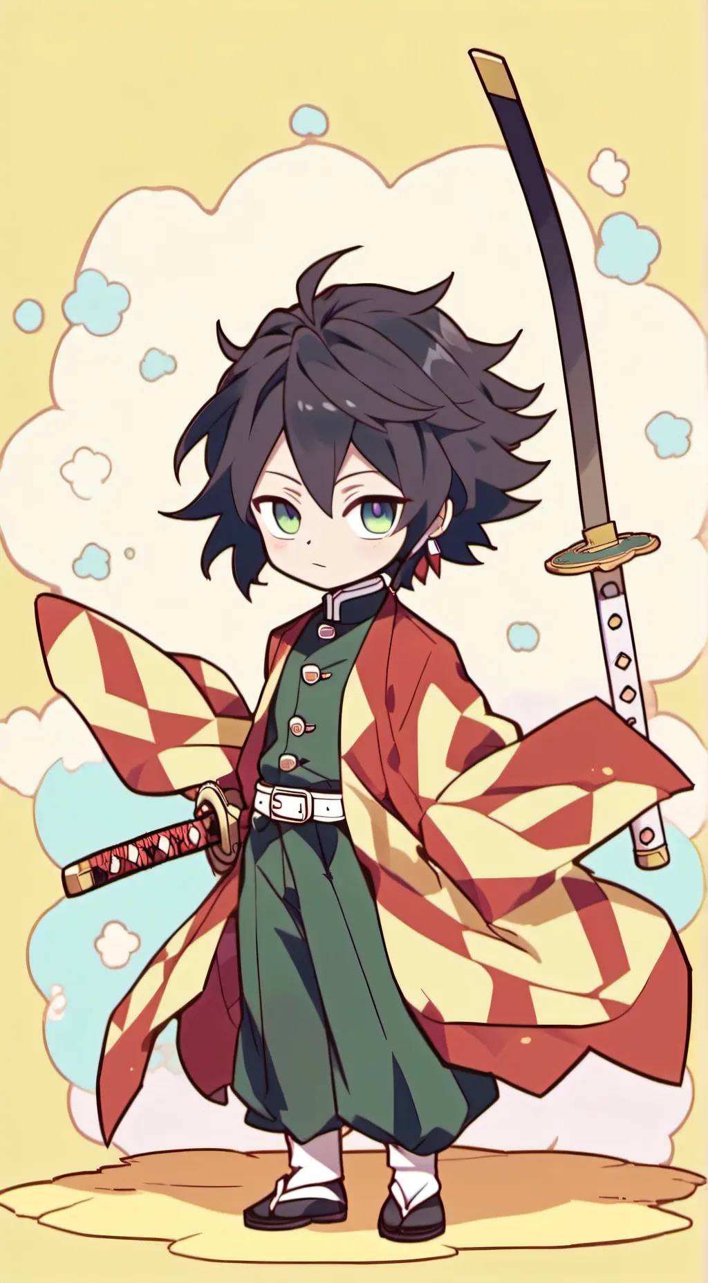 ai character: tomioka san background