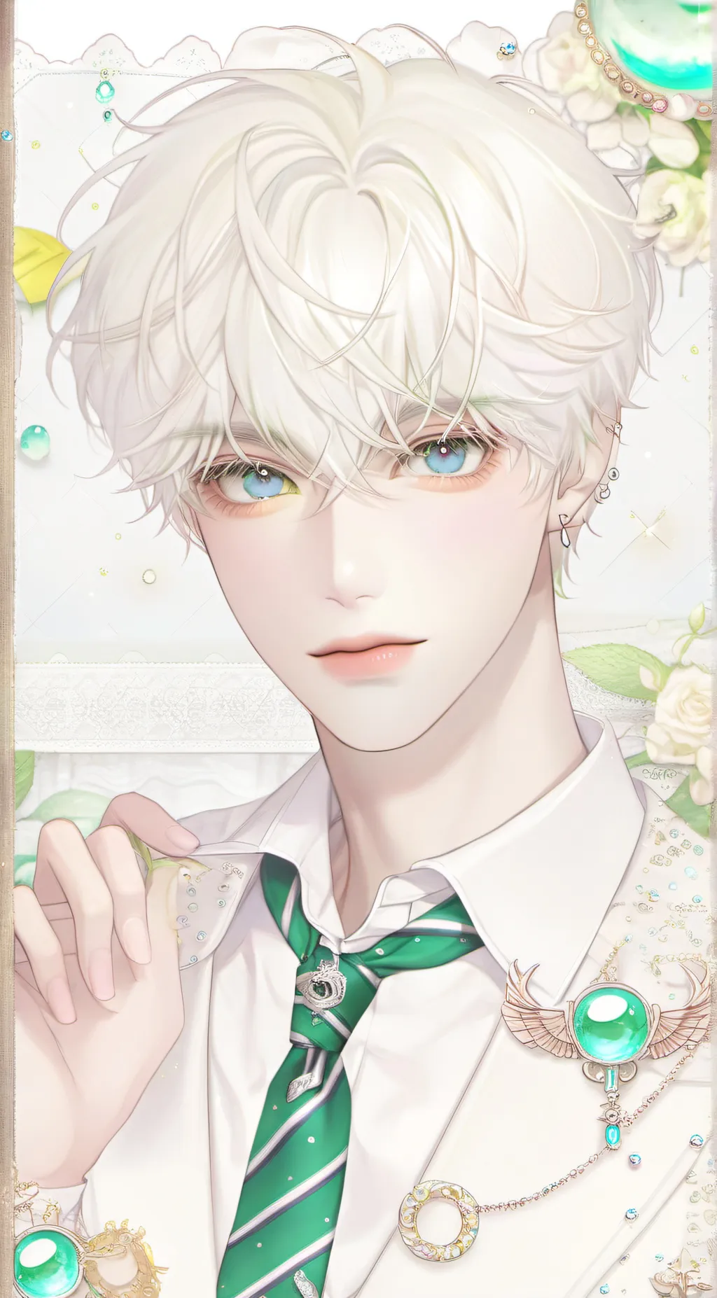 ai character: draco malfoy background