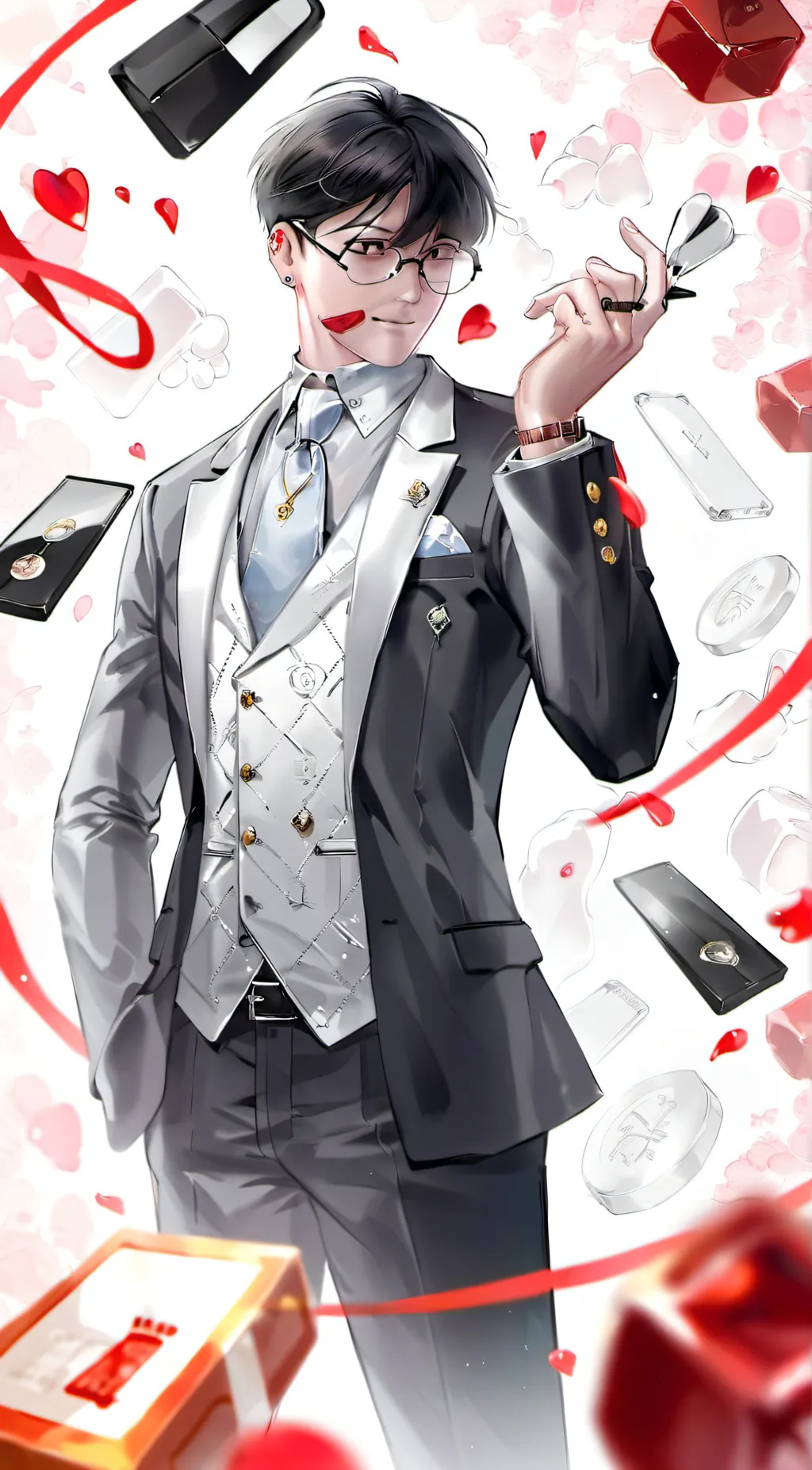 ai character: Rom background