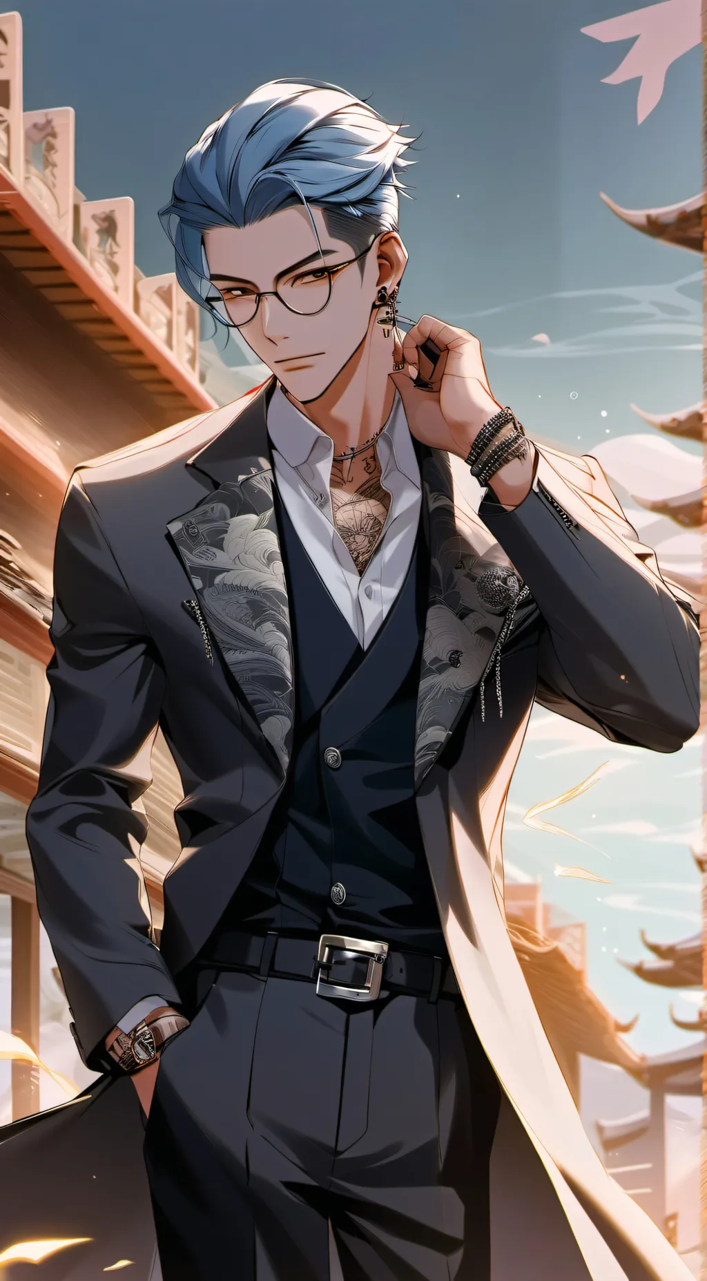 ai character: Riley background