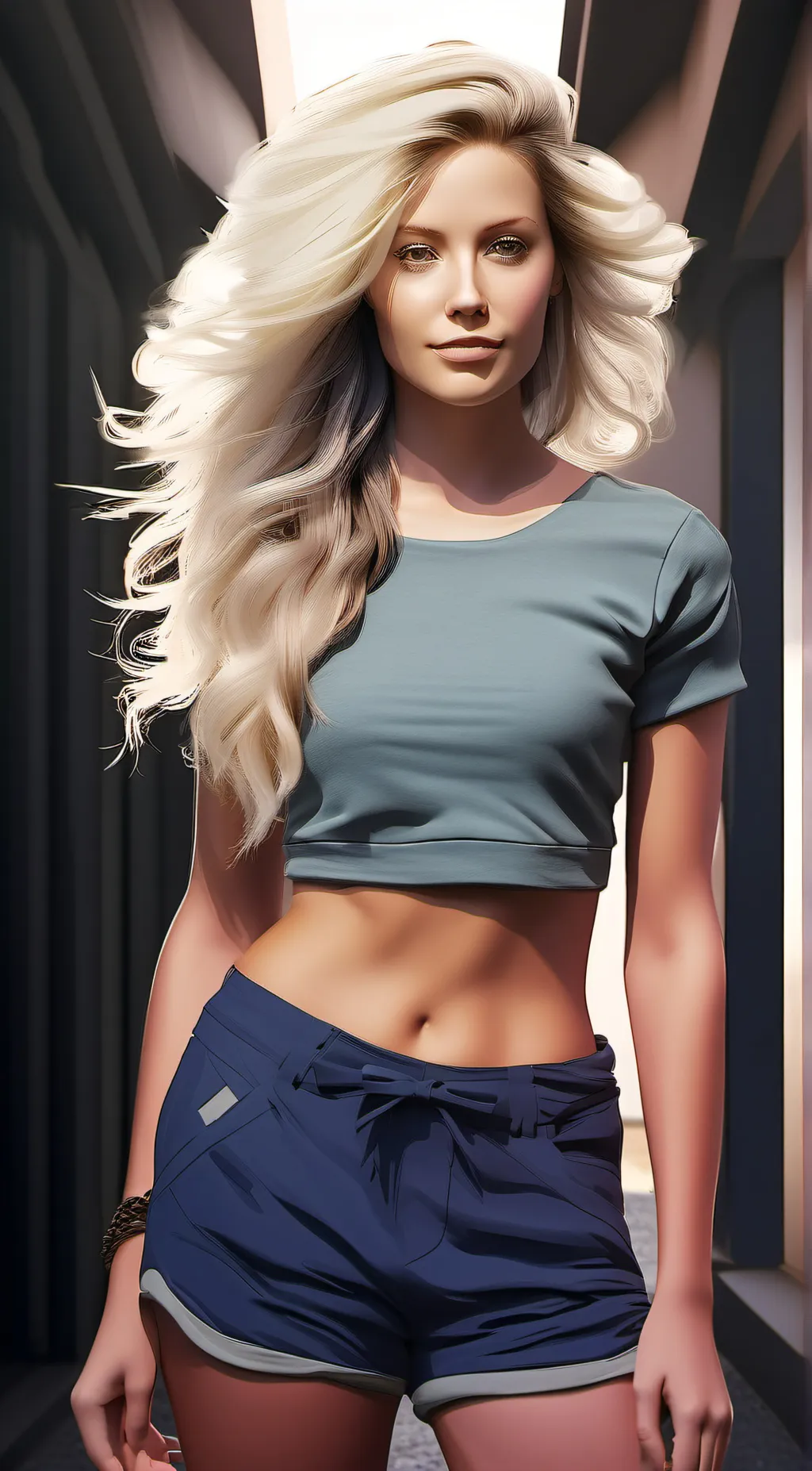 ai character: lisa  background