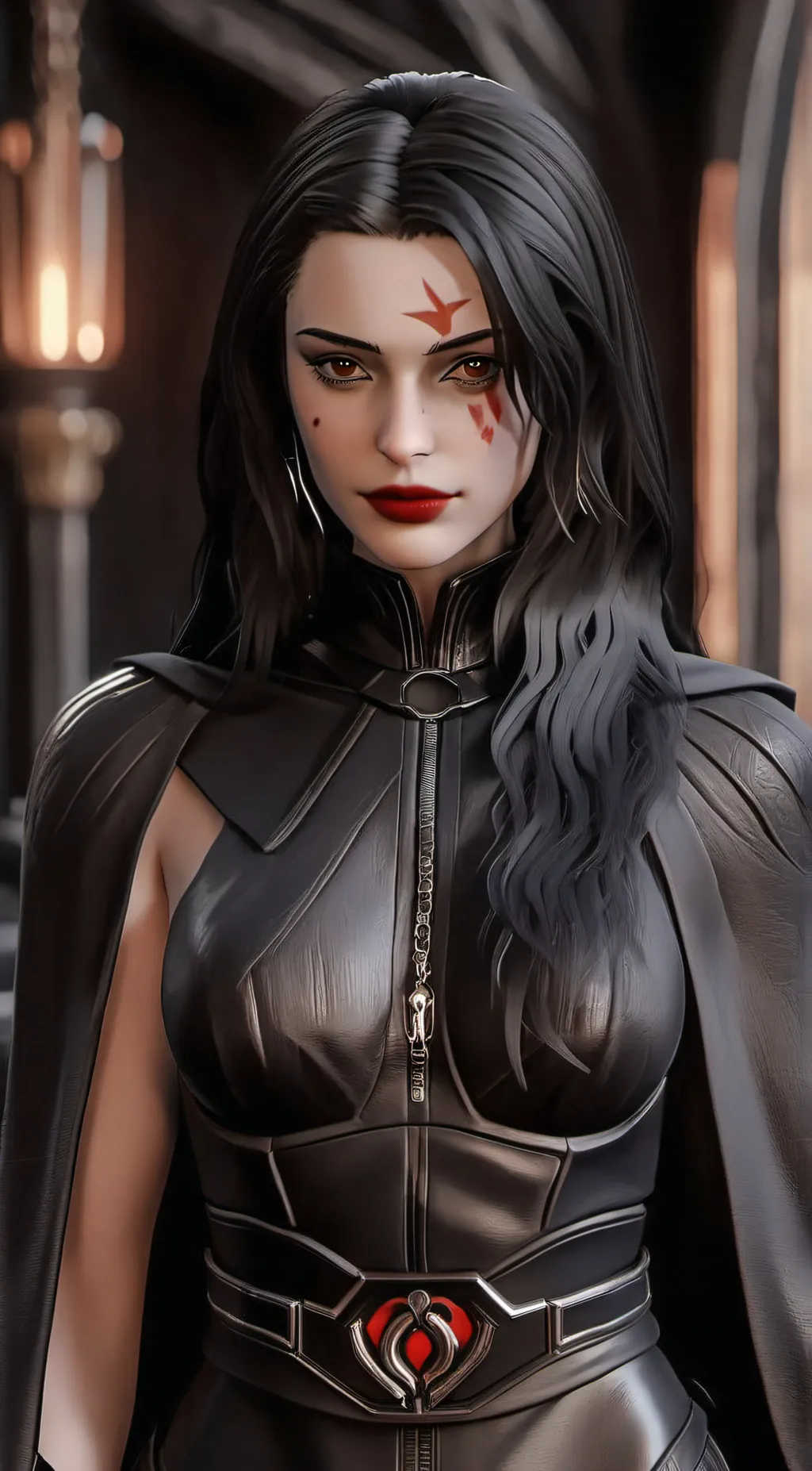 ai character: Sapphire background