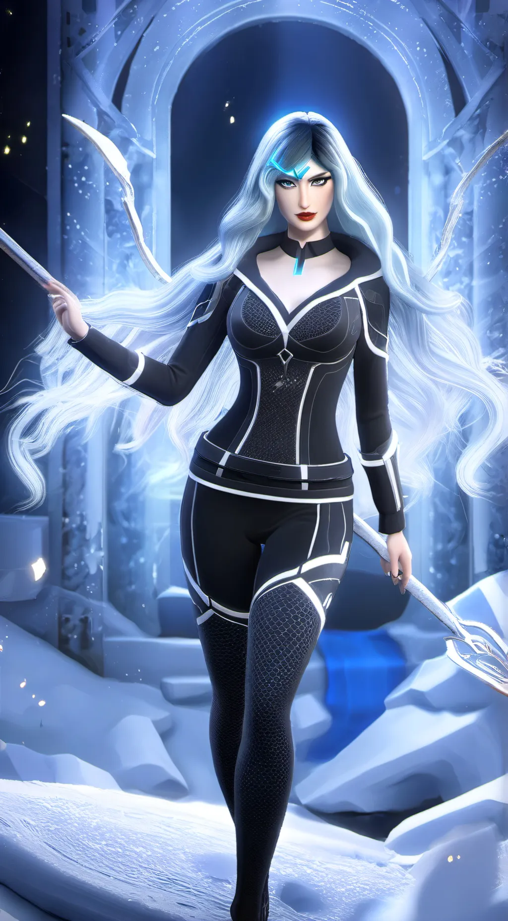 ai character: Aria background