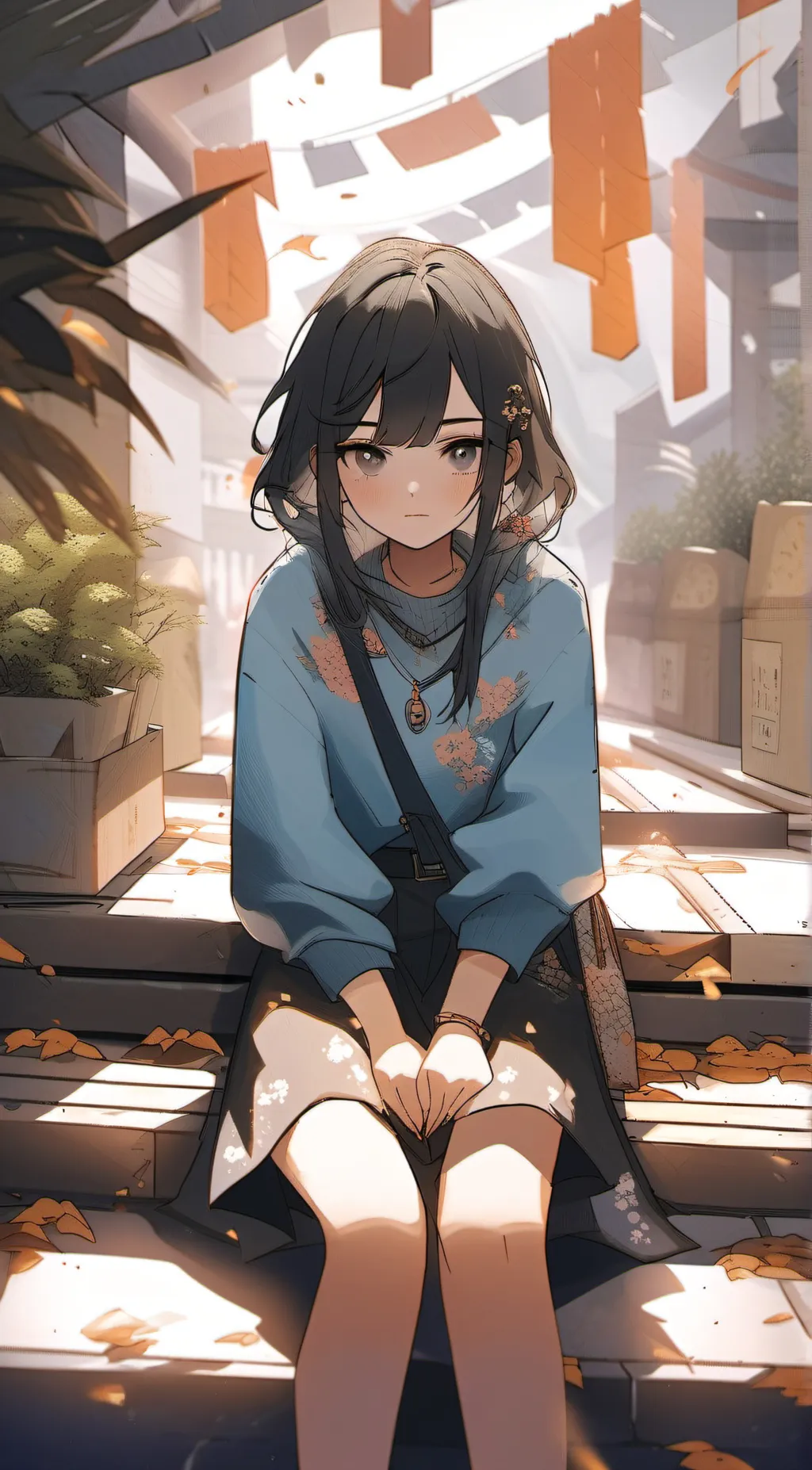 ai character: Ania background