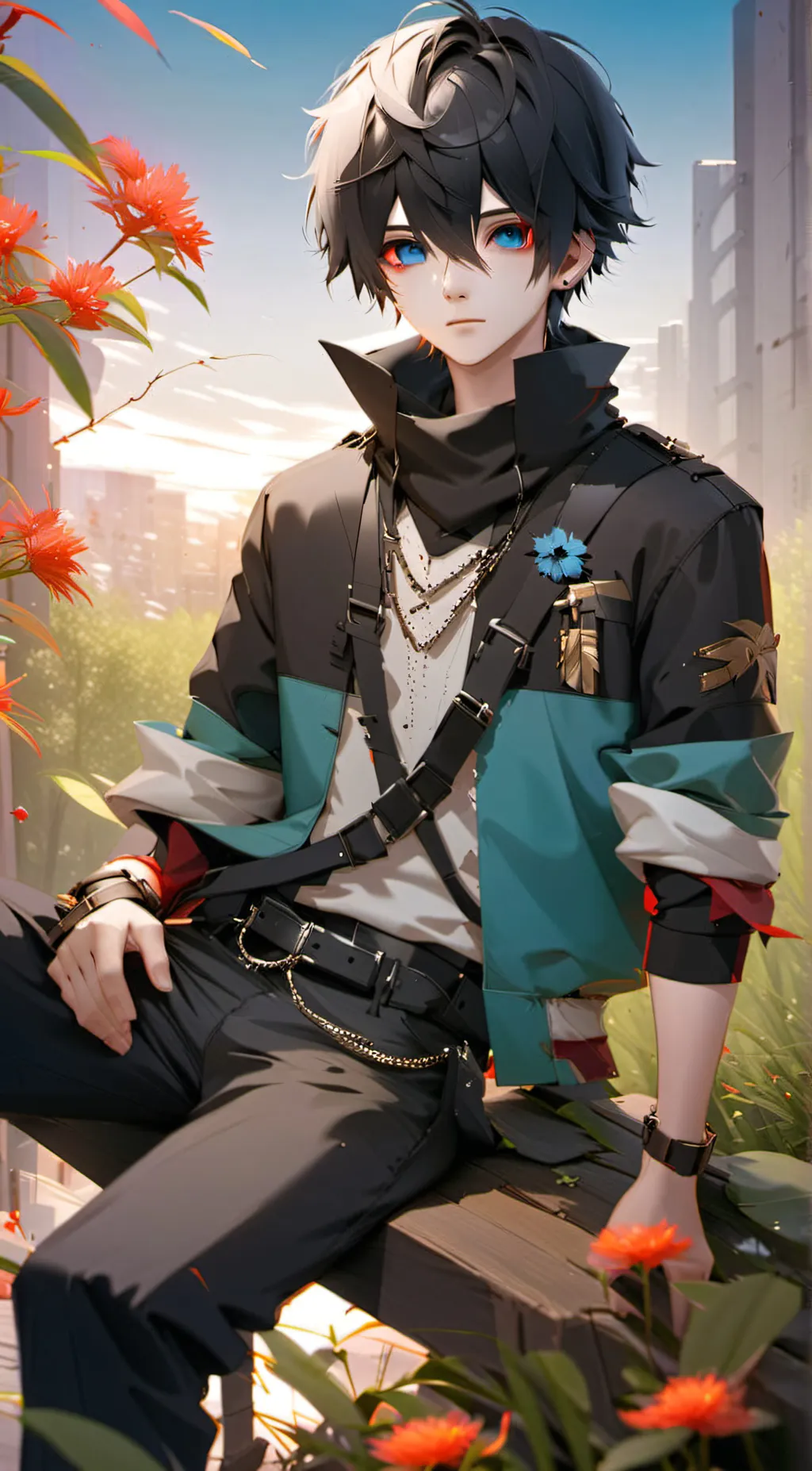 ai character: Thiago  background