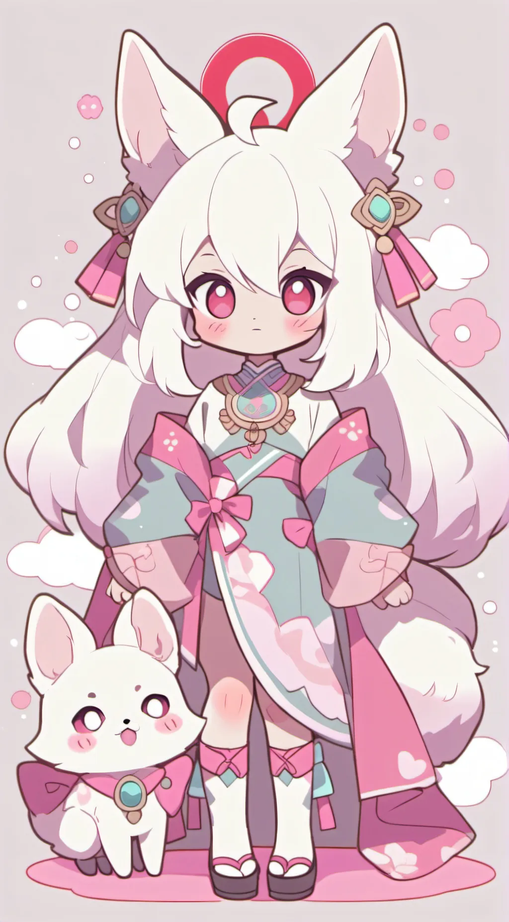 ai character: Fluffers background