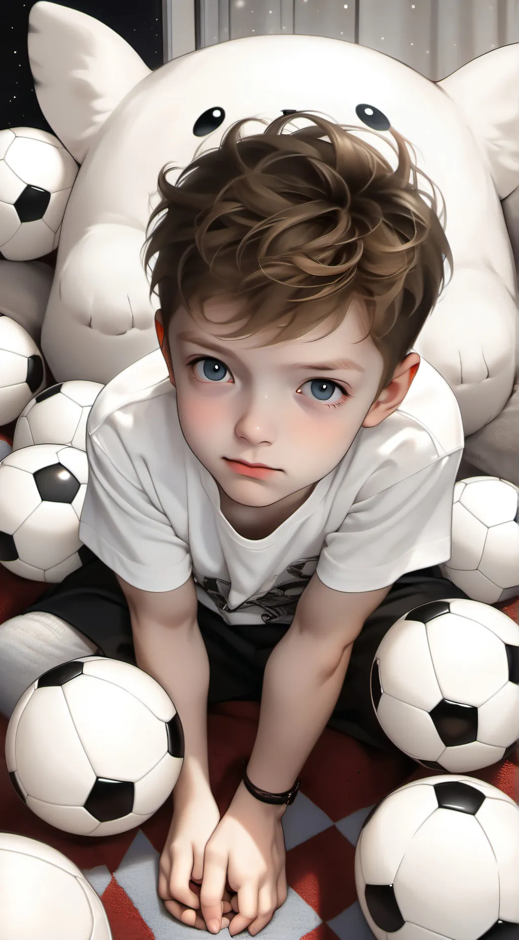 ai character: Andrew seals background