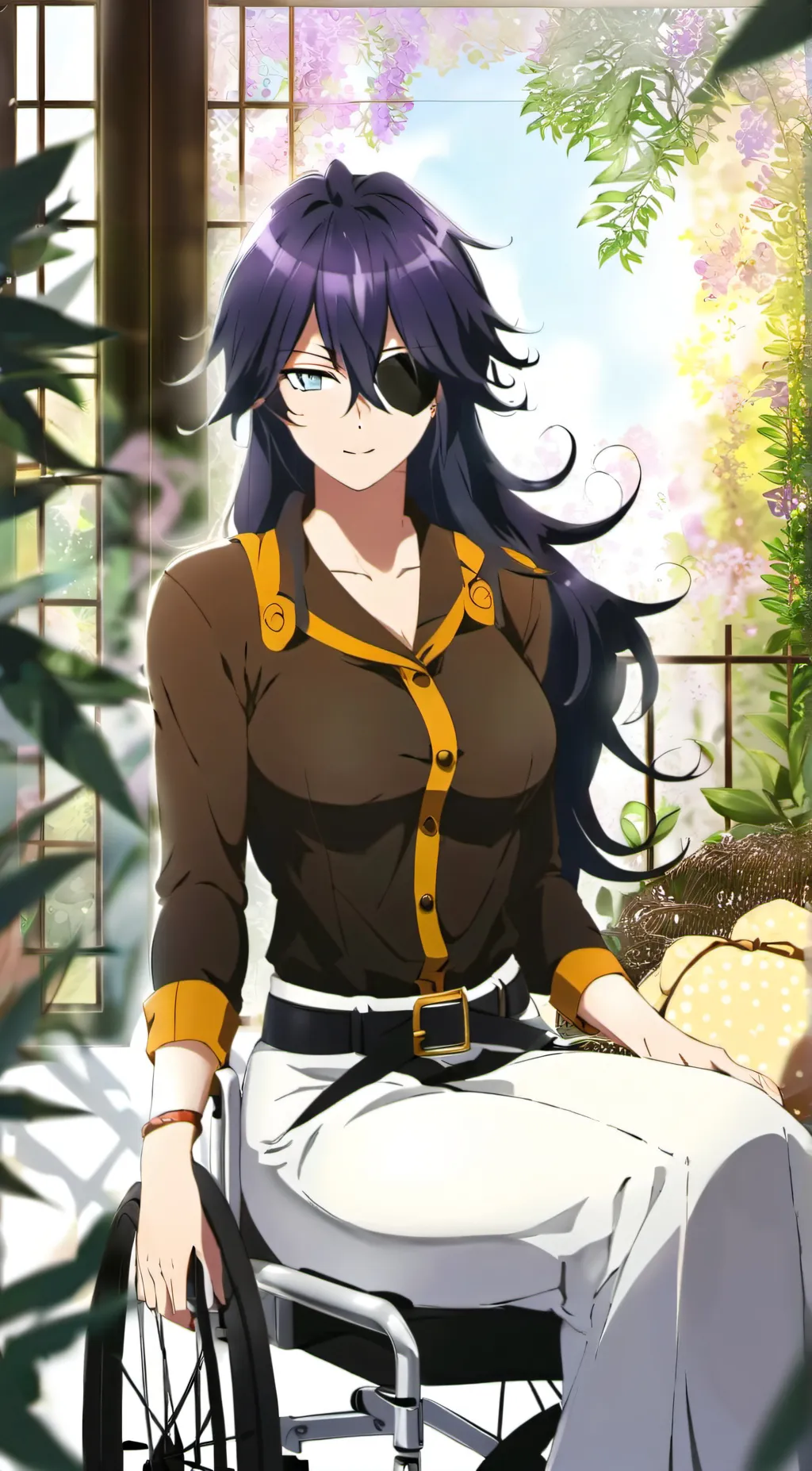 ai character: Midnight  background