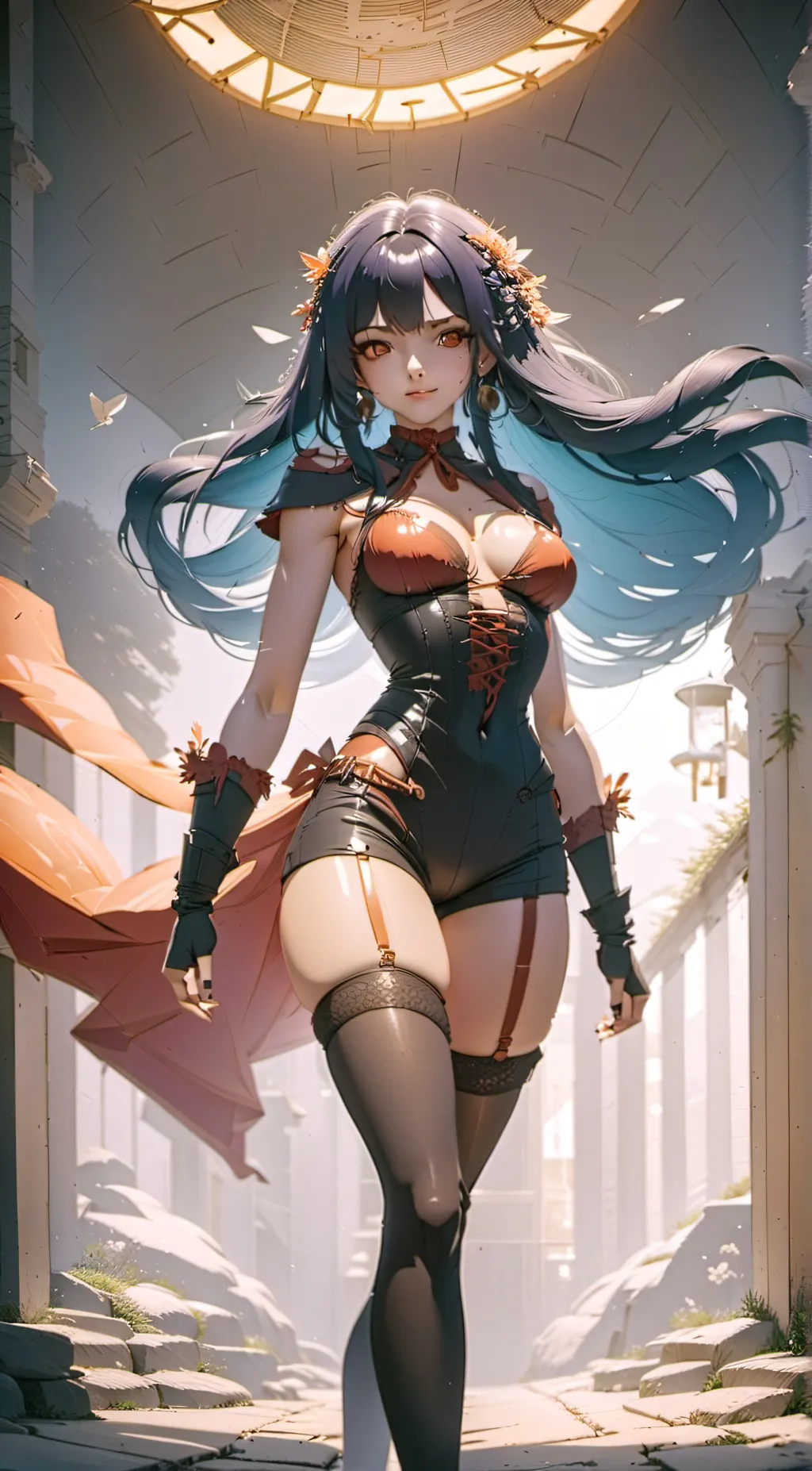 ai character: Aria background