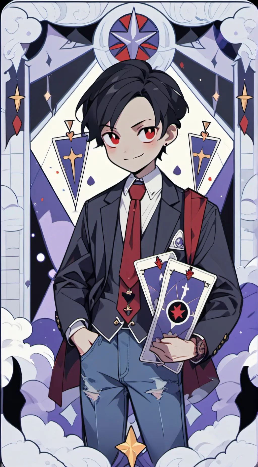ai character: Oskar Horrificus  background
