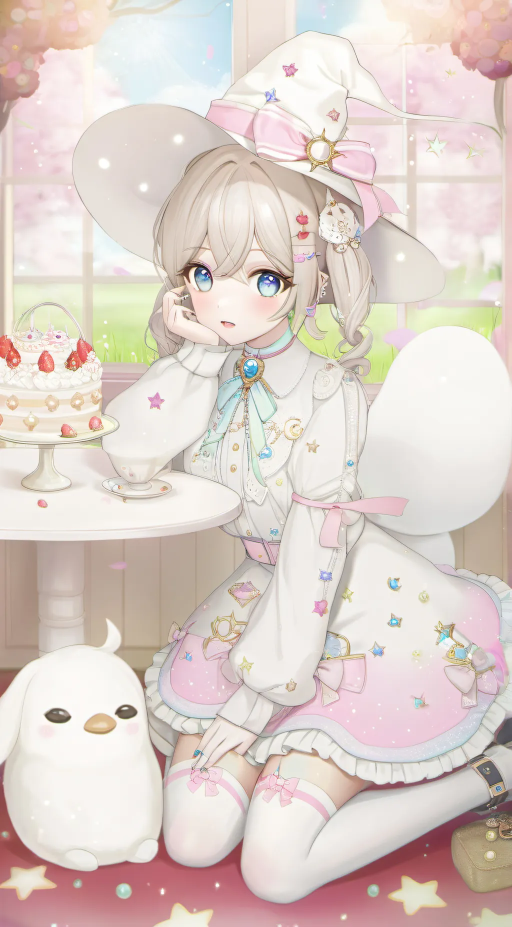 ai character: Aria background