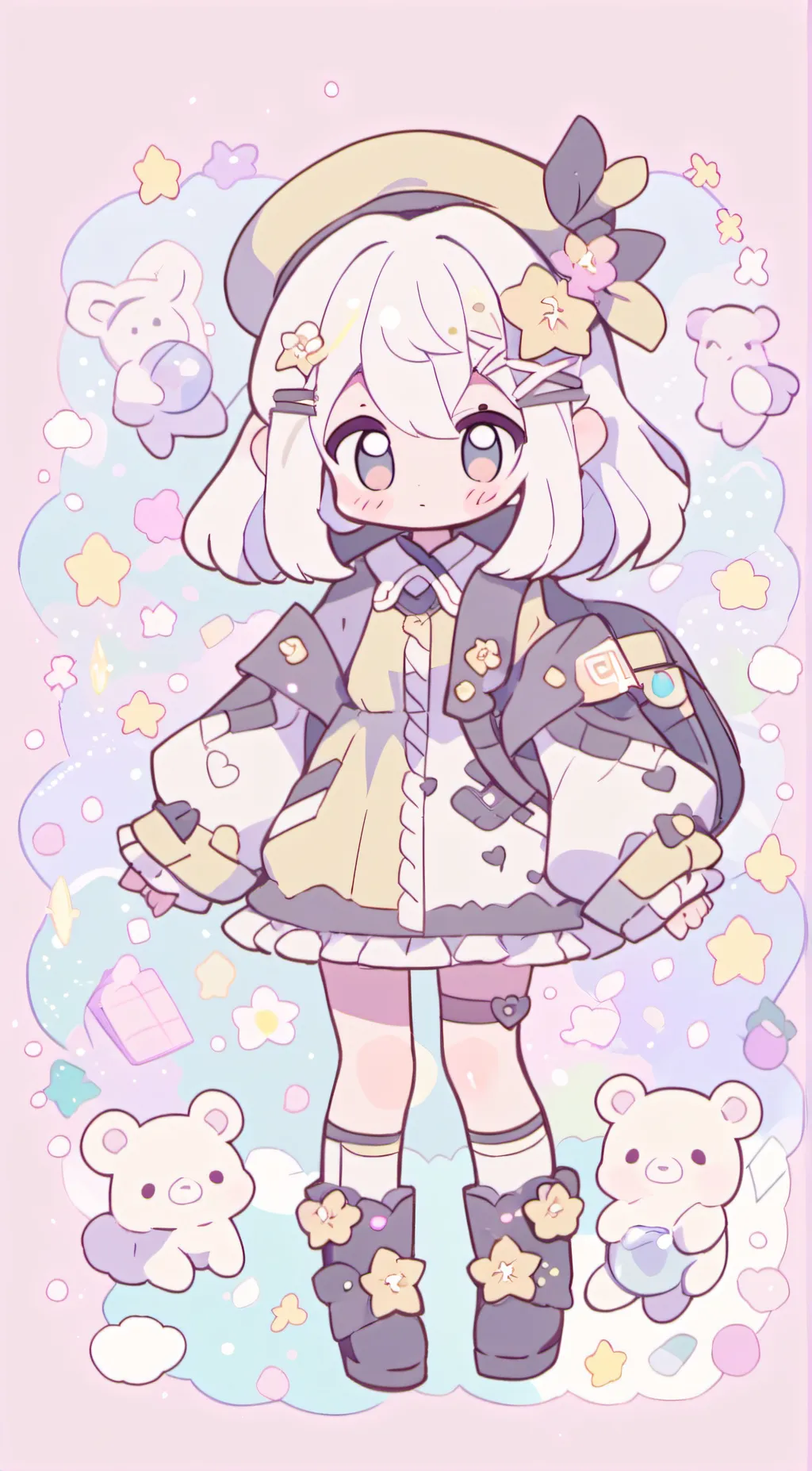 ai character: four background