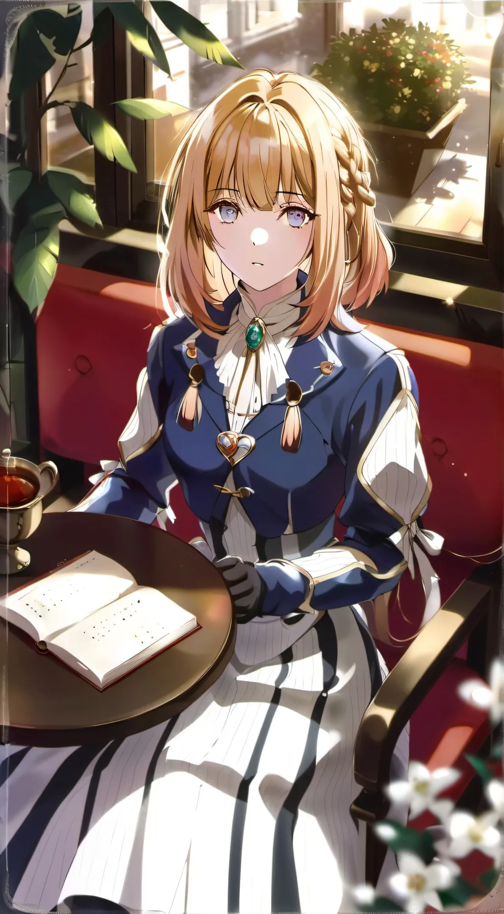 ai character: Rosia Agreste  background