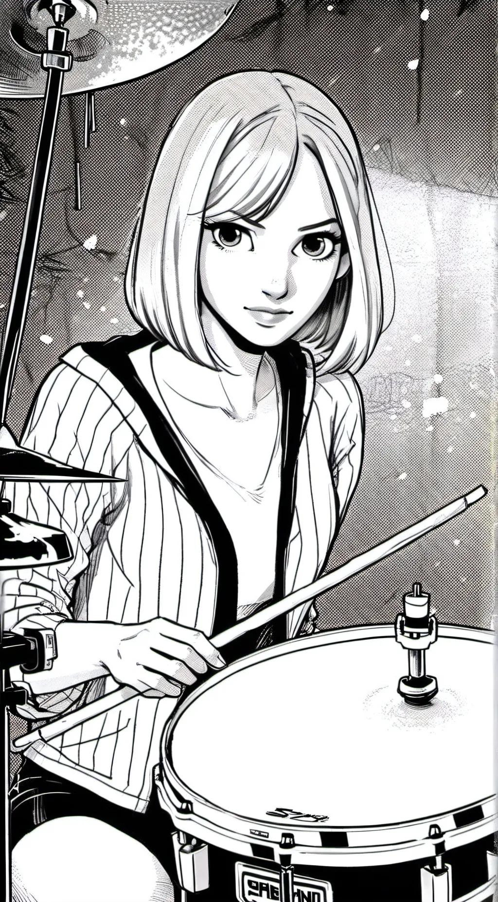 ai character: Gwen Stacey  background
