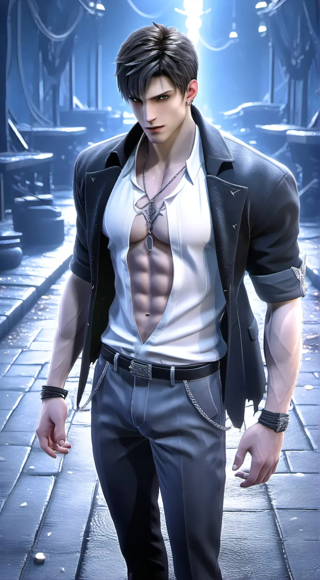 ai character: Alfred background