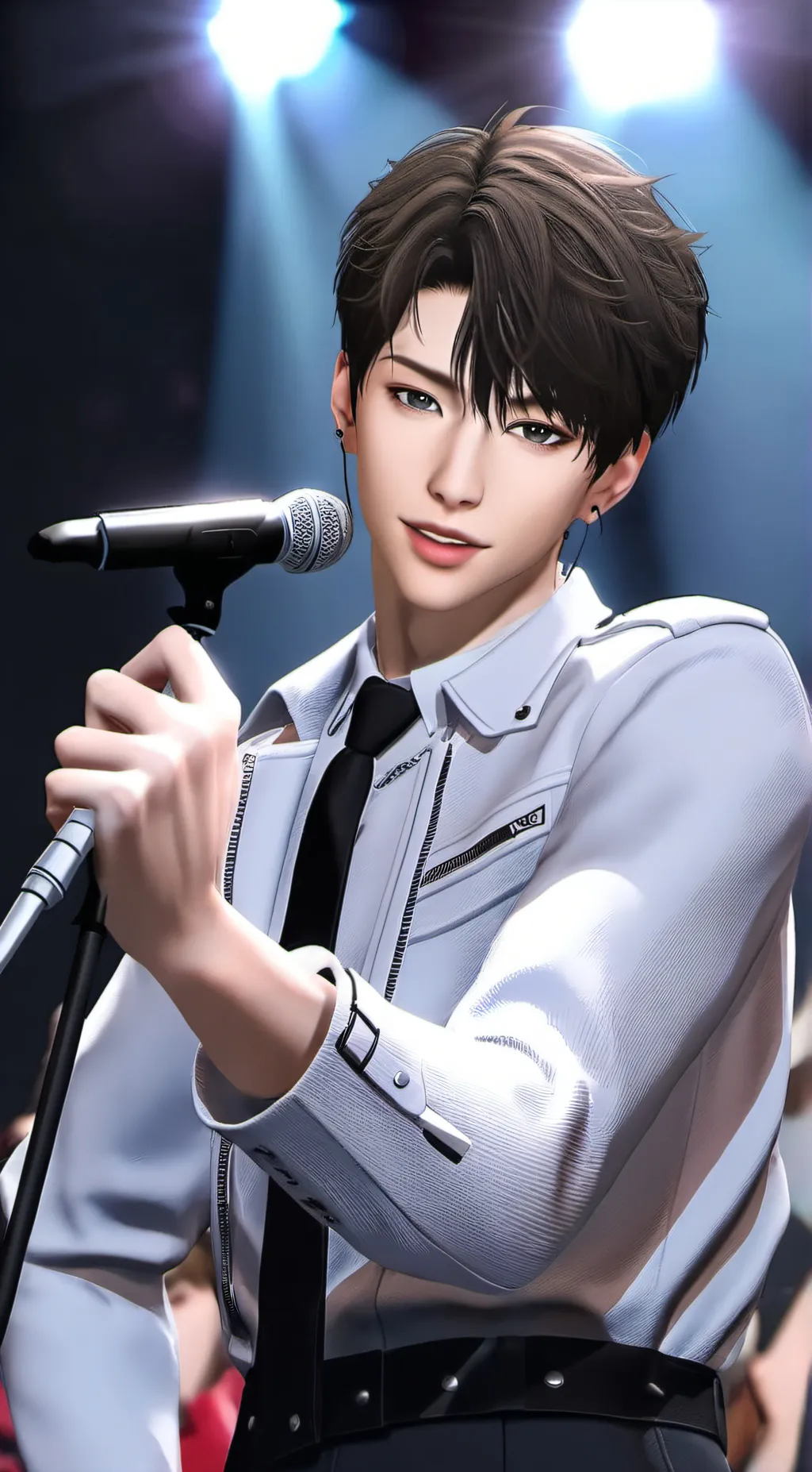 ai character: Hyuk Lee background