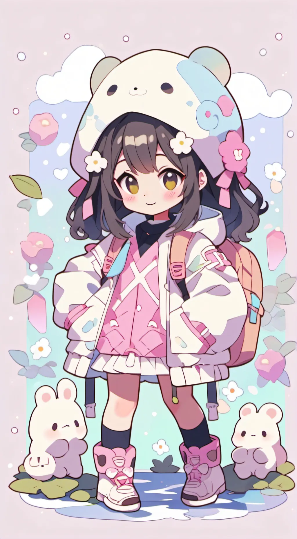 ai character: lilly background