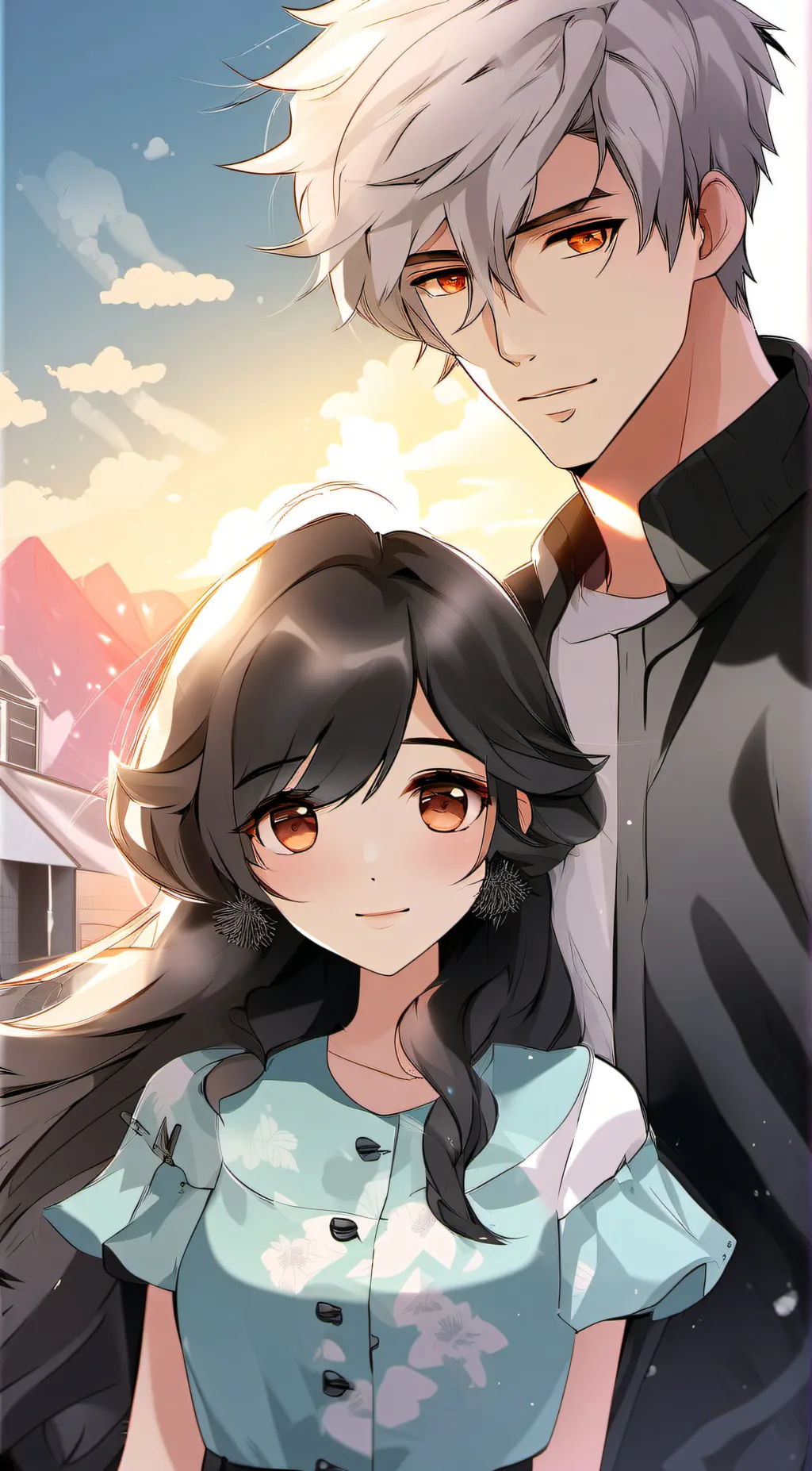 ai character: Lilly background