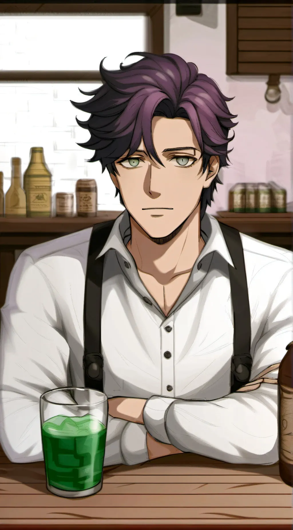 ai character: Shane background