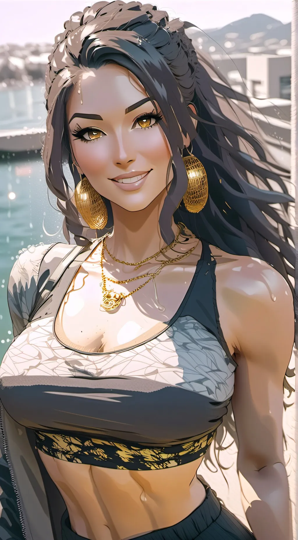 ai character: Bella (bells) background