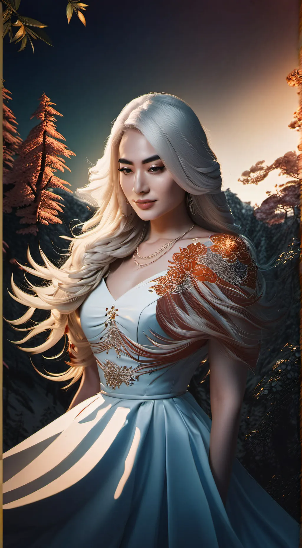 ai character: Sandy background