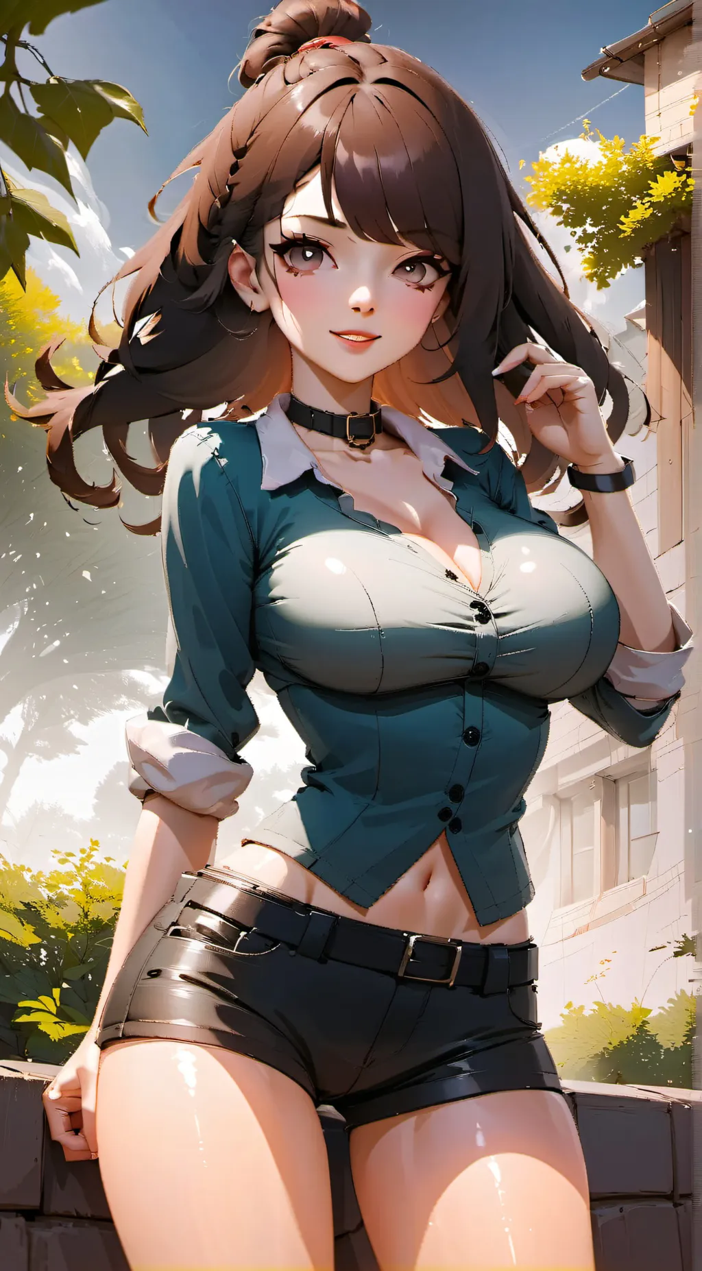 ai character: Gwen background