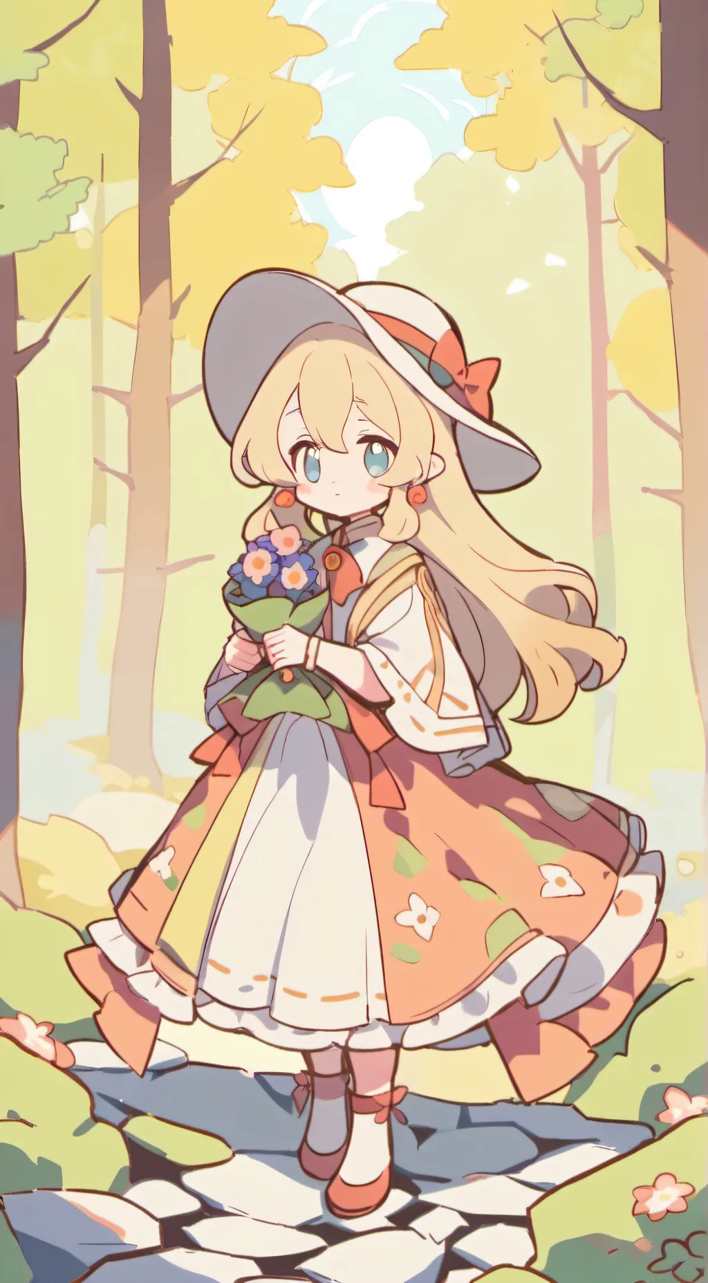 ai character: maple background