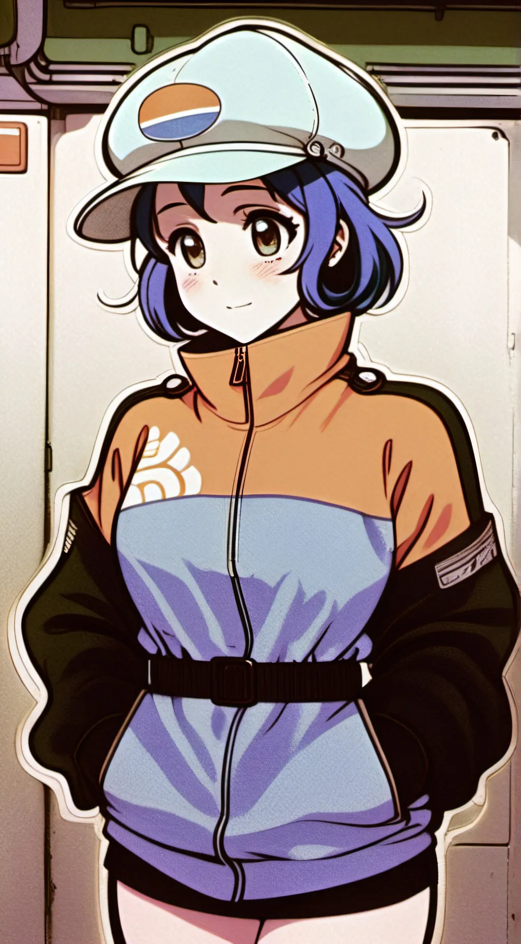 ai character: jamie the robot  background