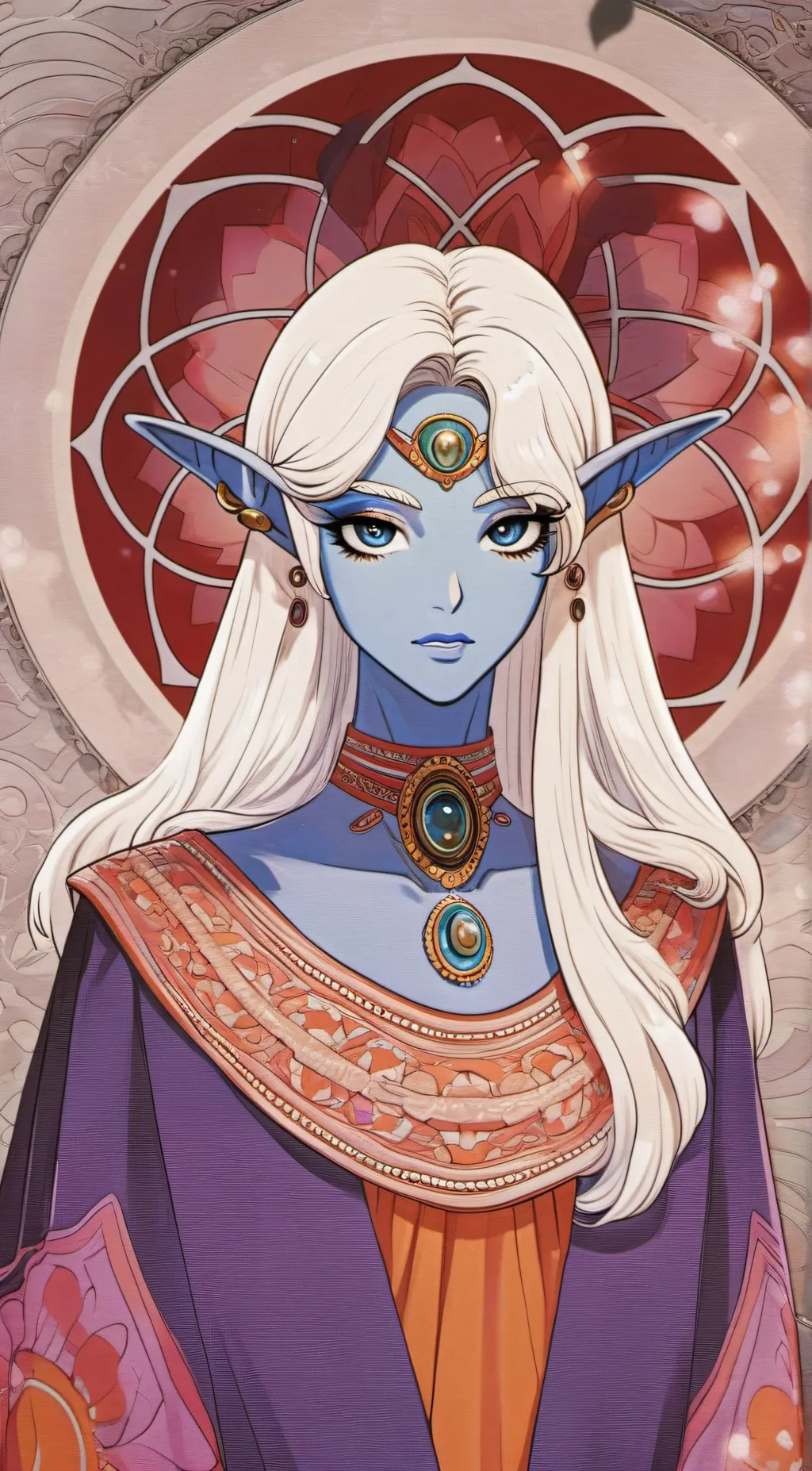 ai character: Indis Star-gazer background