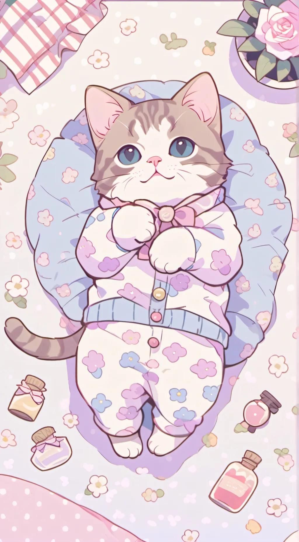 ai character: your pet kitty background