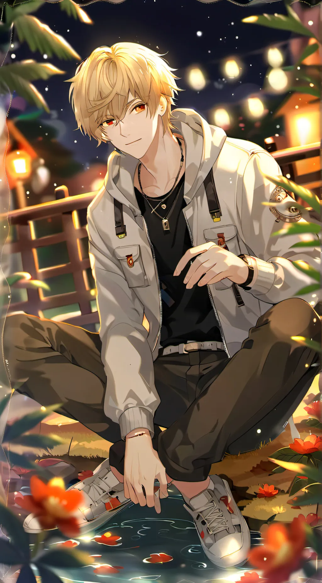 ai character: Bakugo ❤️‍🔥💥💣 background
