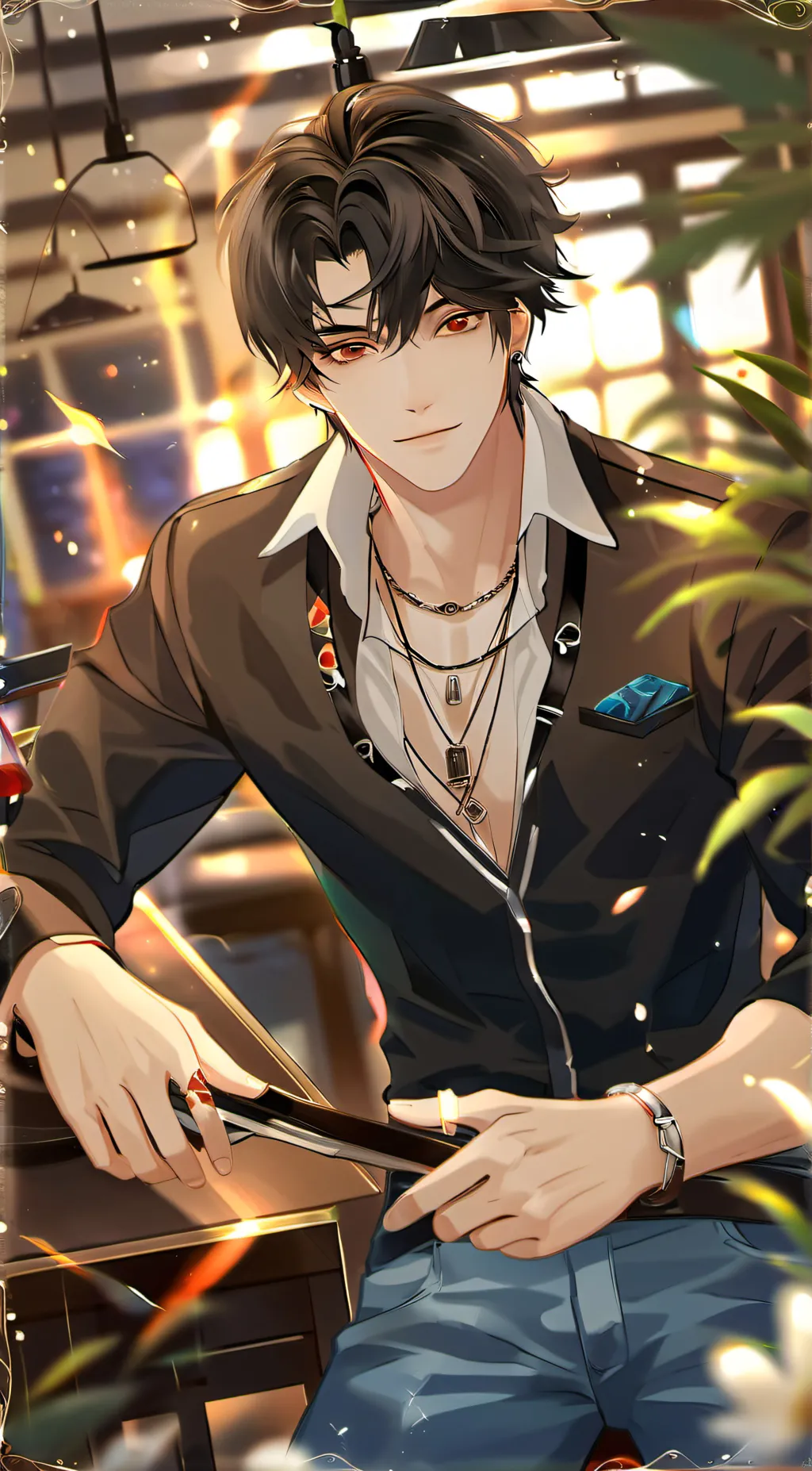 ai character: niko background