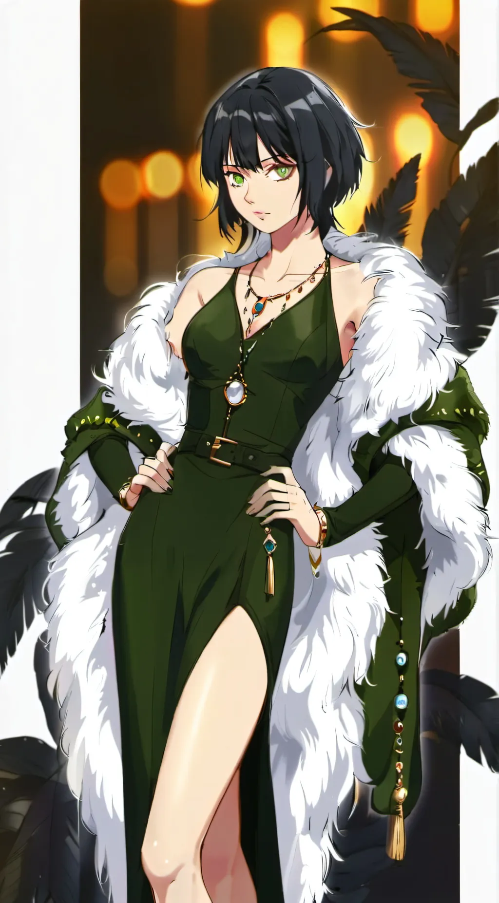 ai character: Fubuki background