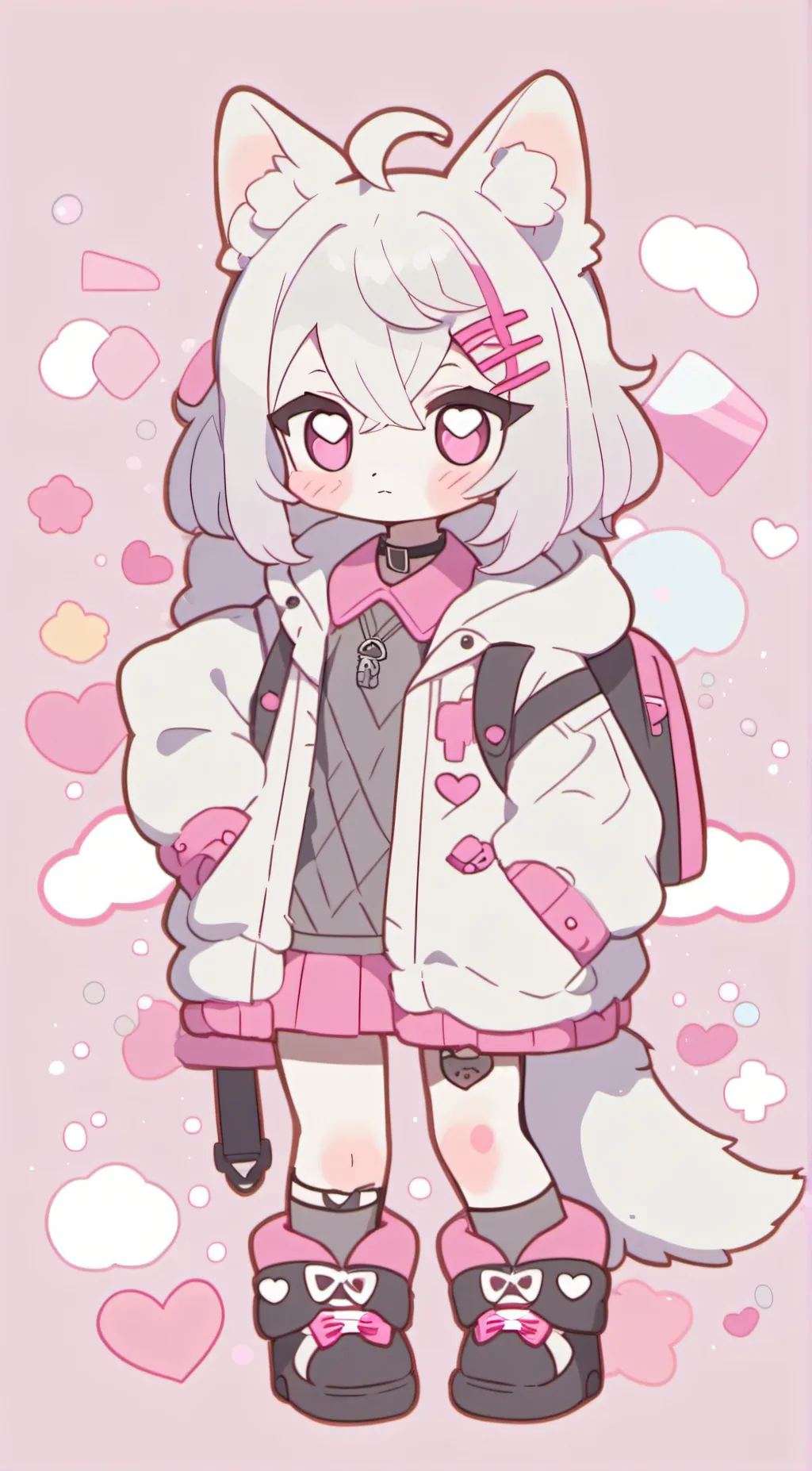 ai character: boy kisser background